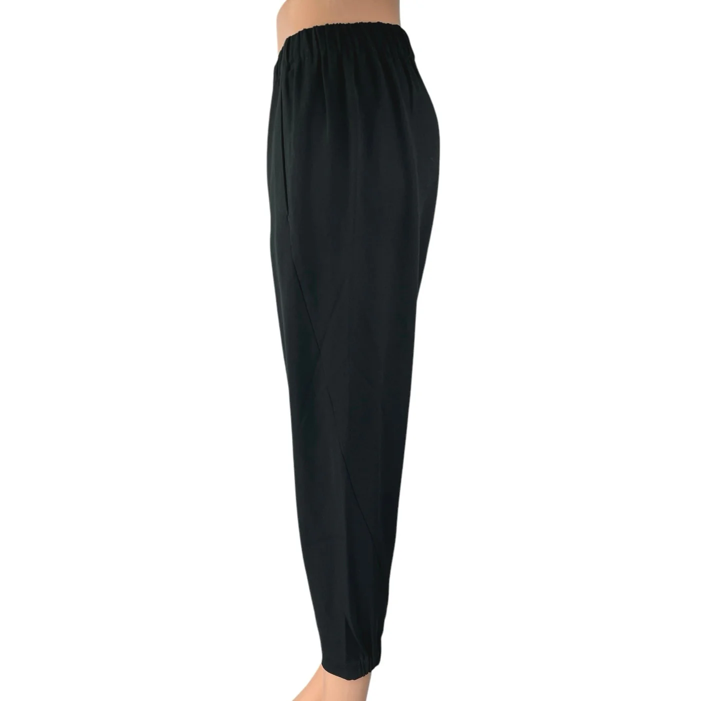 Aritzia Babaton Women's Black High Waisted Tapered Jogger Sweat Pants Size S - Image 2