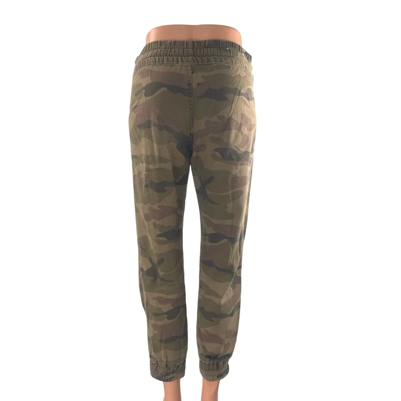 Aritzia TNA Camo Camouflage Army Military Mid Rise Jogger Trousers Pants Size 0 - Image 3