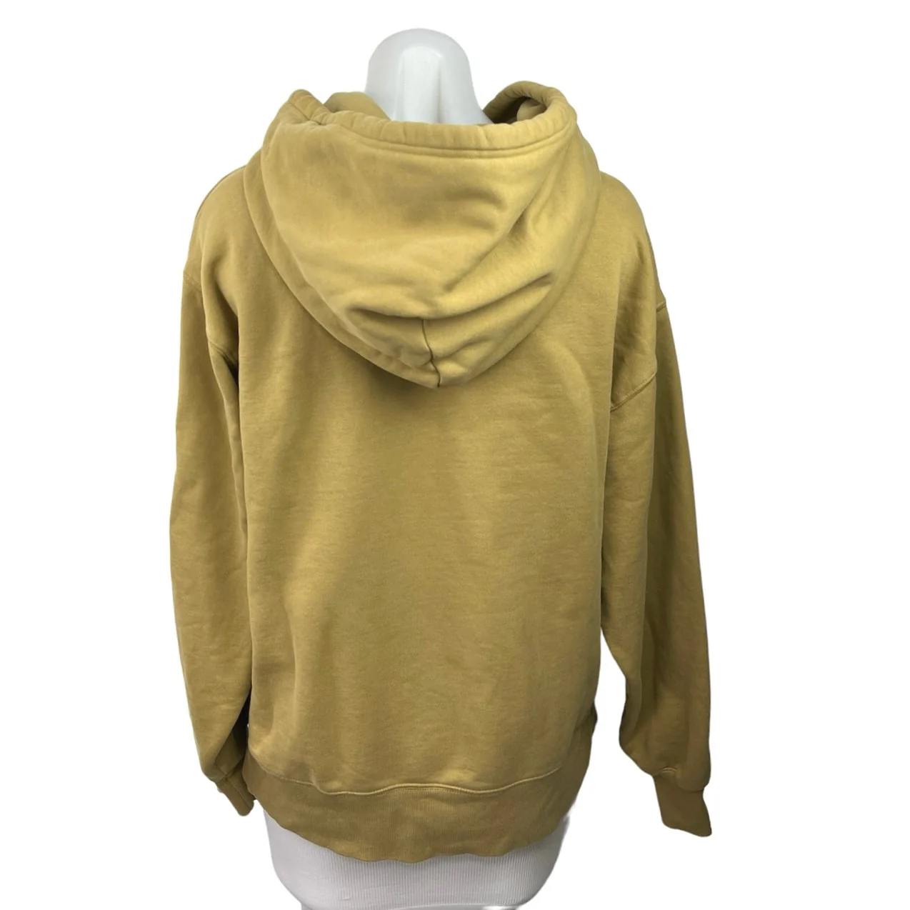 Aritzia TNA Cozy AF Fleece Brown Long Sleeve Pullover Sweatshirt Hoodie Size XS - Image 2