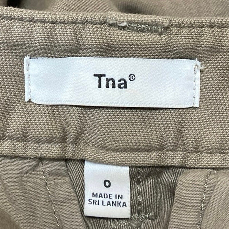 Aritzia TNA Men's Khaki Taupe Gray Straight Leg Trousers Cargo Pants Size 0 - Image 4