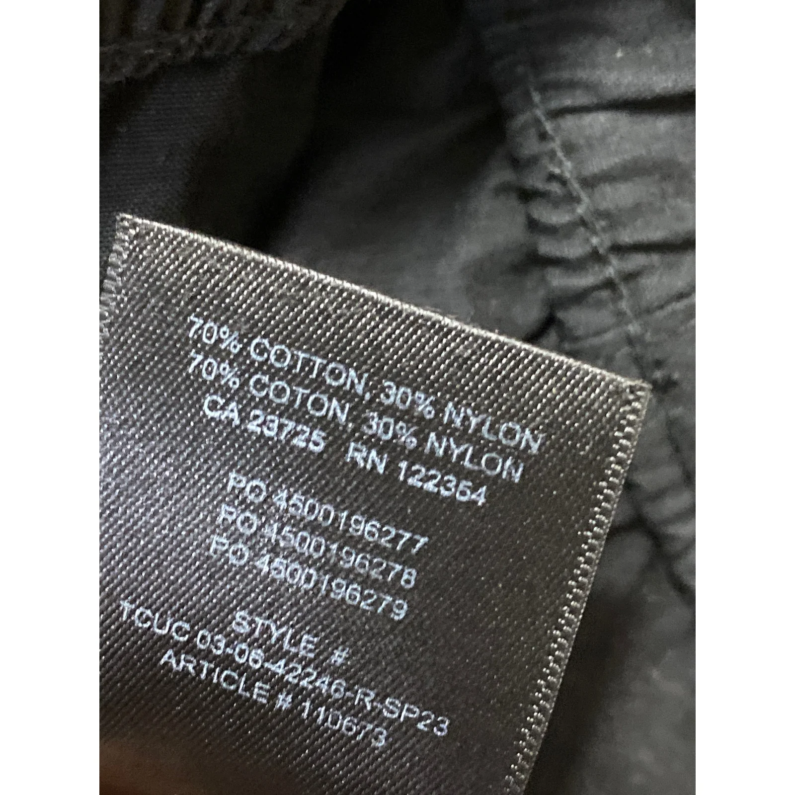 Aritzia TNA Women's Black High Waisted Gym Athletic Jogger Sweat Pants Size M - Image 5
