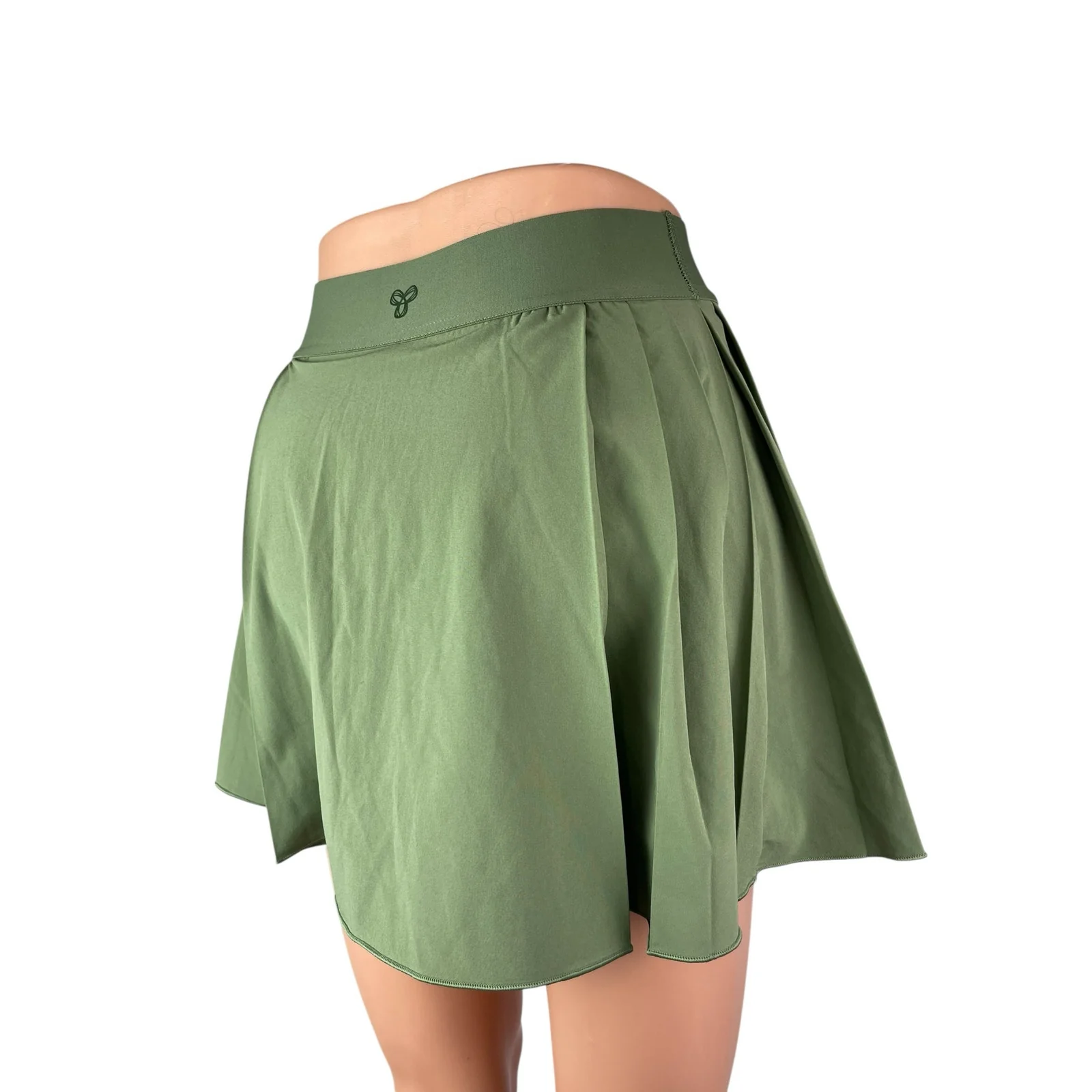 Aritzia TNAction Women's Green High Rise Yoga Athletic Activewear Skort Skirt XS - Image 4