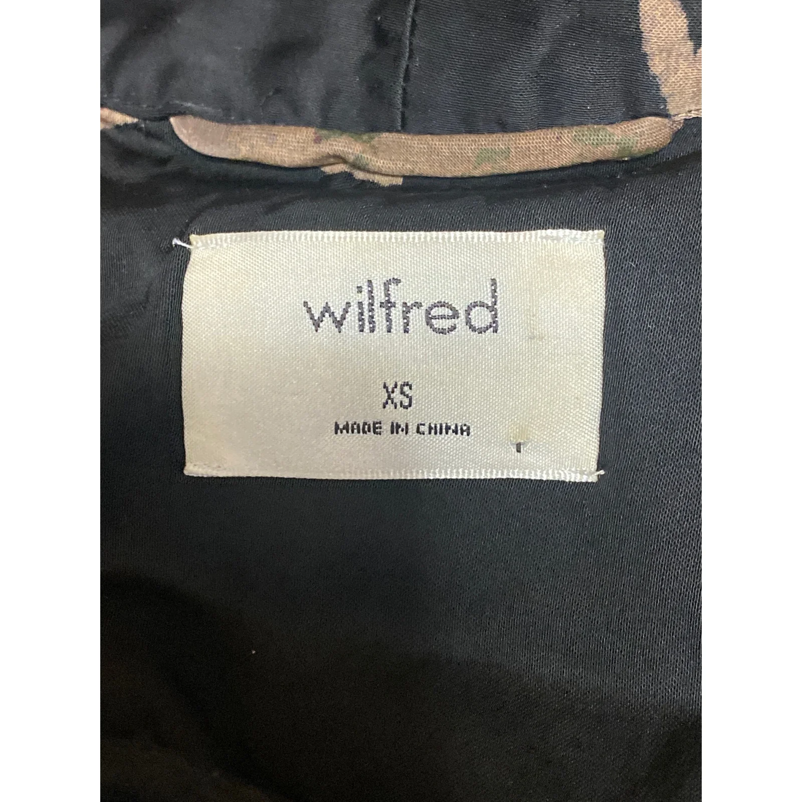 Aritzia Wilfred Black Floral Tie Waist Long Sleeve Belted Midi Robe Sleepwear S - Image 5