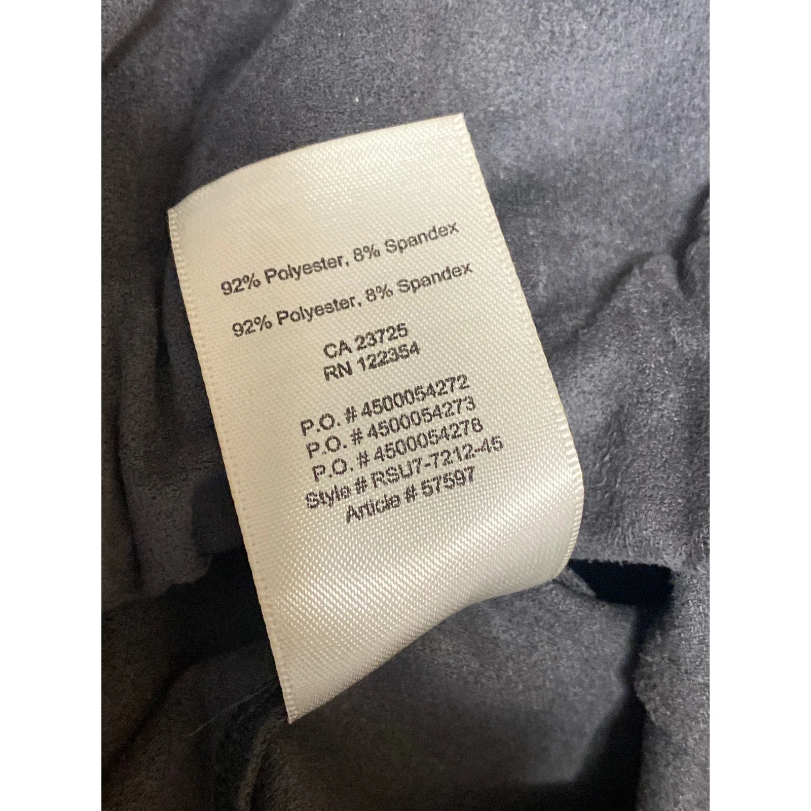 Aritzia Wilfred Free Nescher Women's Gray Faux Suede Wrap Mini A-Line Skirt XS - Image 6