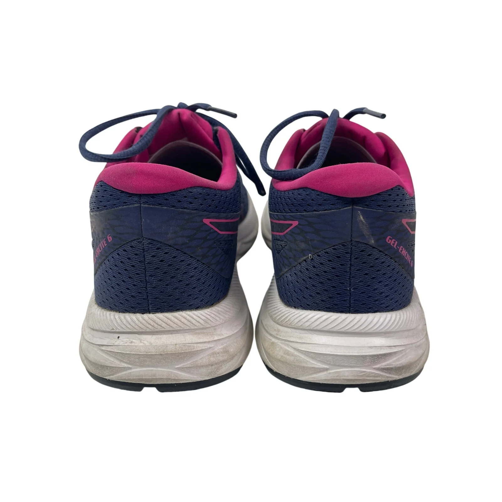 Asics Gel Excite 6 Women Purple Mesh Round To Low Top Lace Up Sneakers Shoes 6.5 - Image 2