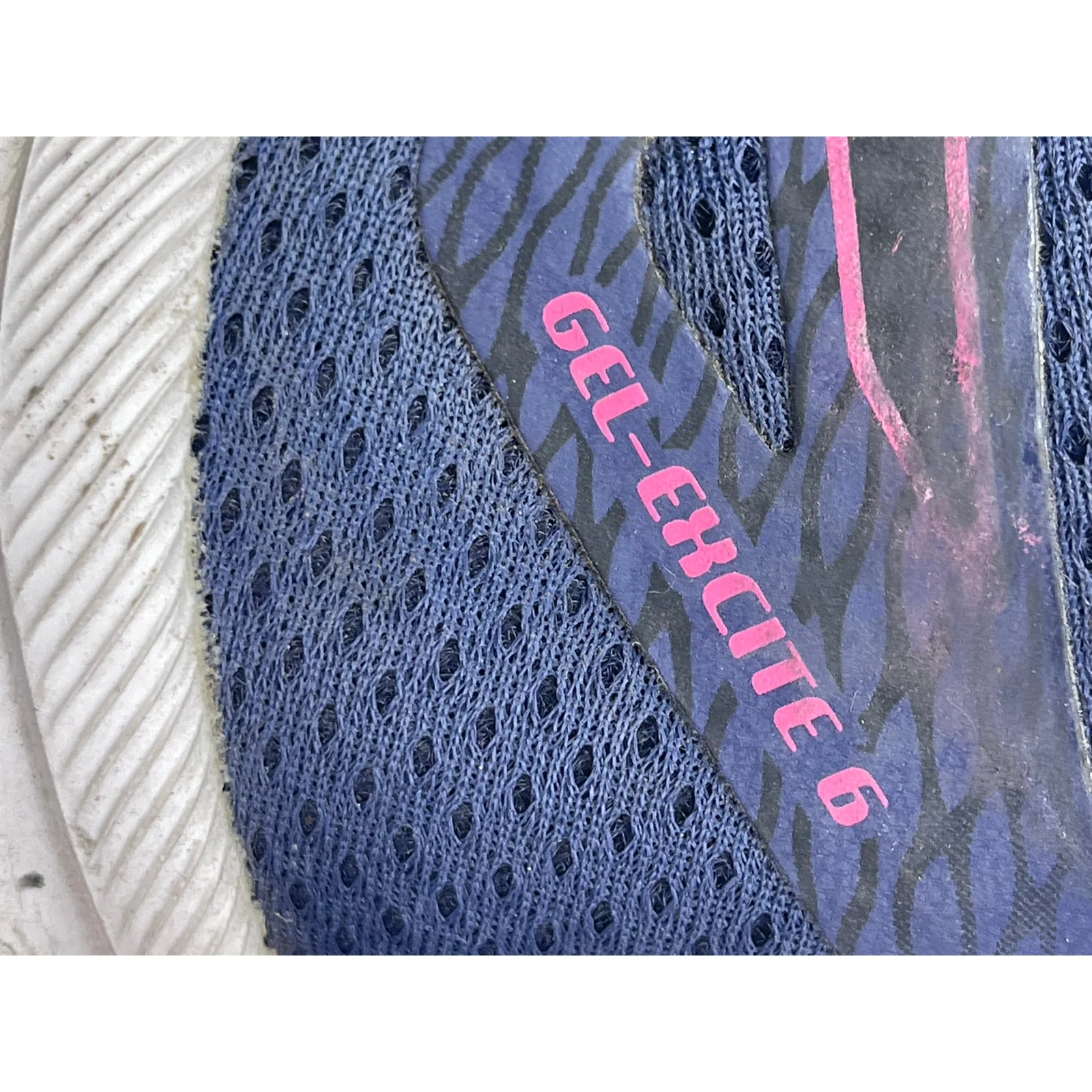 Asics Gel Excite 6 Women Purple Mesh Round To Low Top Lace Up Sneakers Shoes 6.5 - Image 5