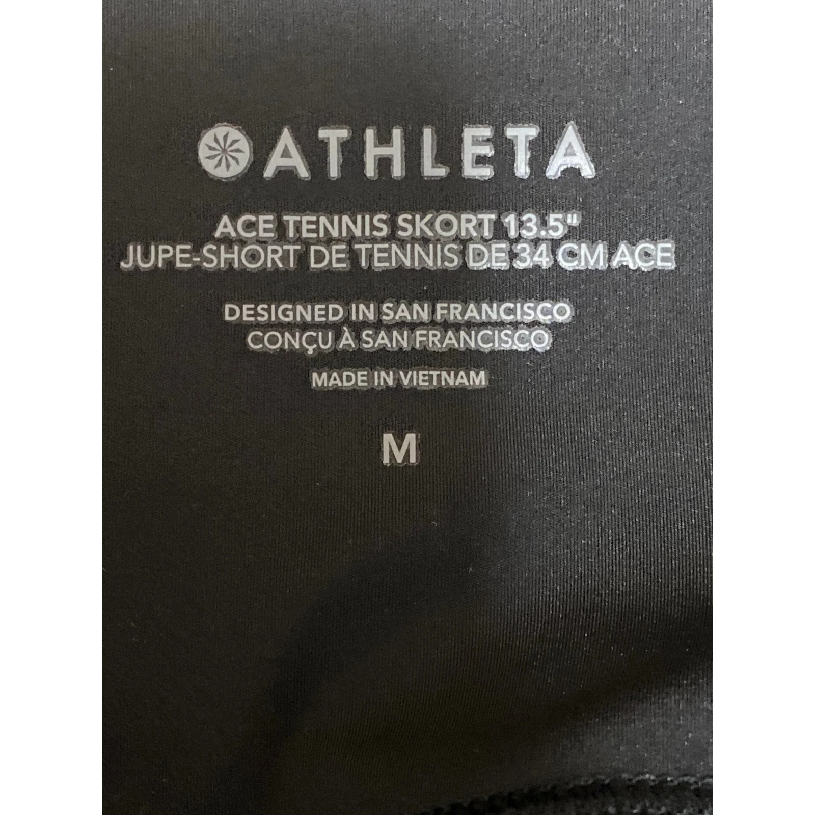 Athleta Ace Sports Athletic Activewear Skater Mini Flare A-Line Skort Skirt Sz M - Image 5