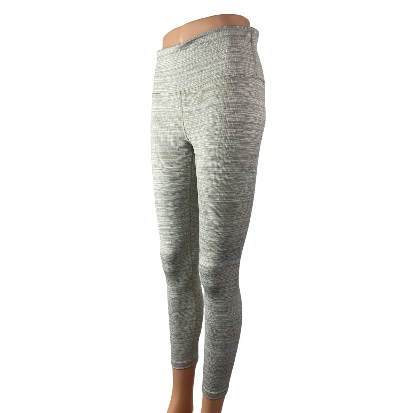 Athleta Chaturanga Jacquard Skinny Yoga Athletic Activewear Leggings Pants Sz M - Image 3