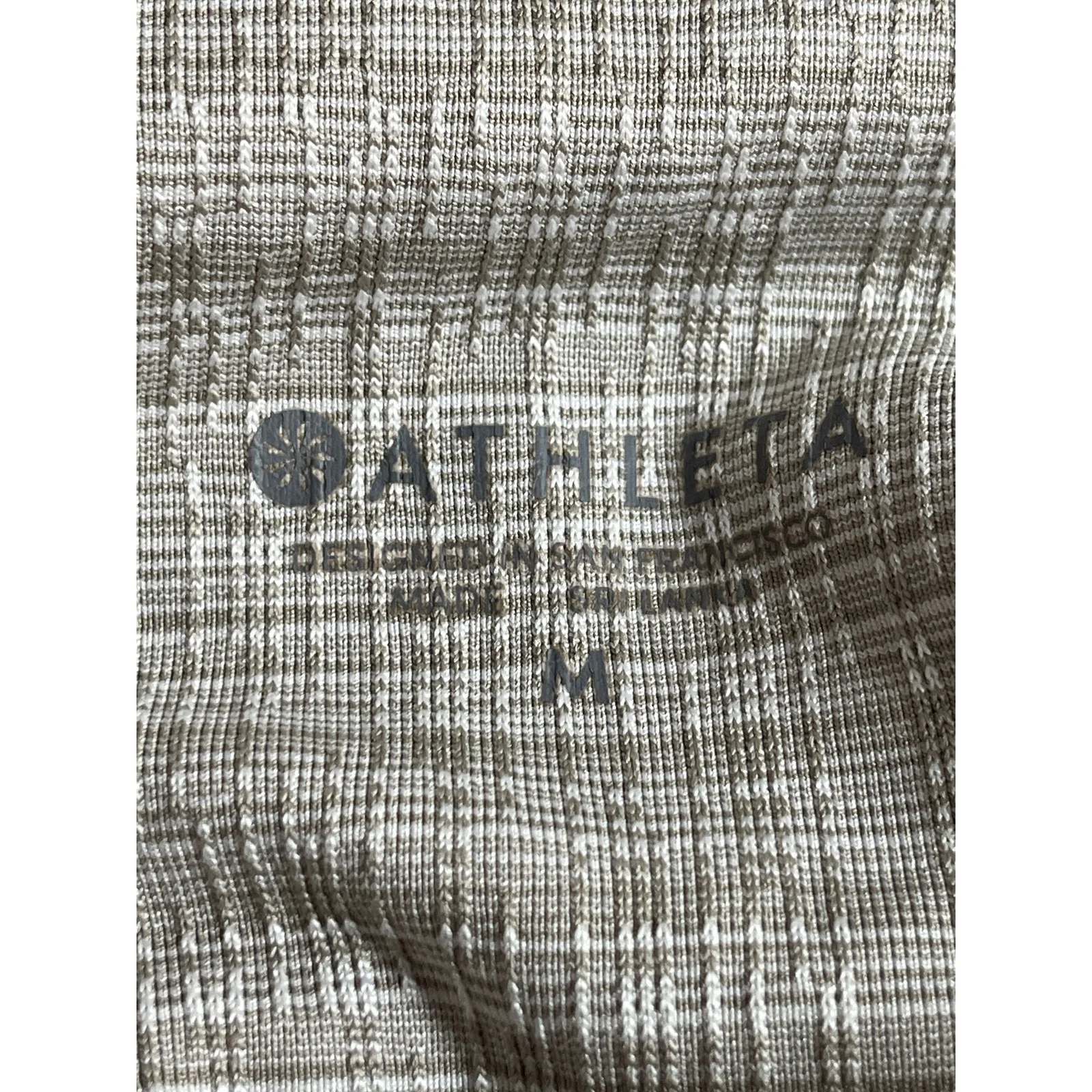 Athleta Chaturanga Jacquard Skinny Yoga Athletic Activewear Leggings Pants Sz M - Image 7