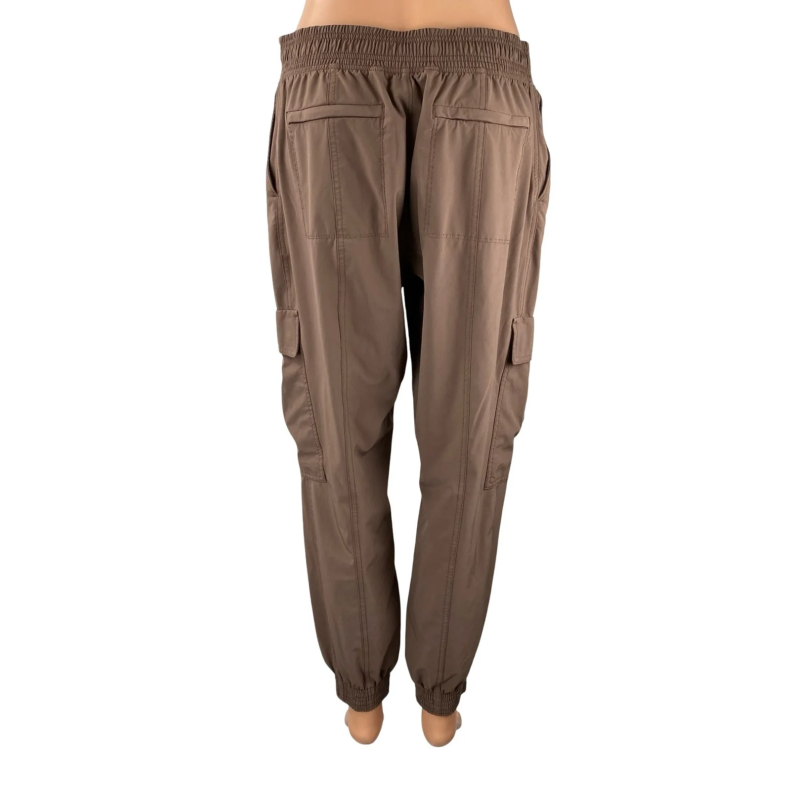 Athleta Chelsea Womens Brown High Rise Outdoor Utility Jogger Sweat Pants Size 8 - Image 4