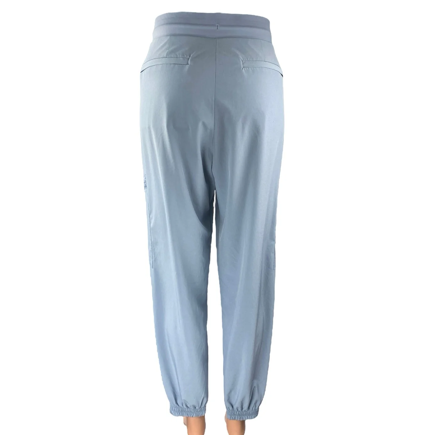 Athleta Men's Blue High Rise Carrot Tapered Yoga Jogger Sweat Pants Size 12 - Image 3