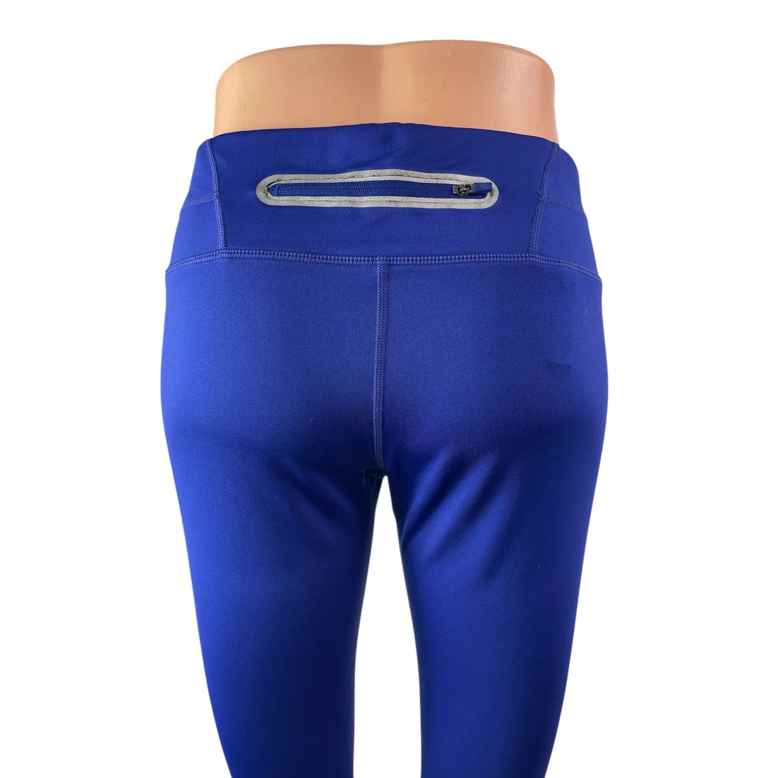 Athleta Mid Rise Back Pocket Skinny Yoga Athletic Activewear Leggings Pants Sz M - Image 2
