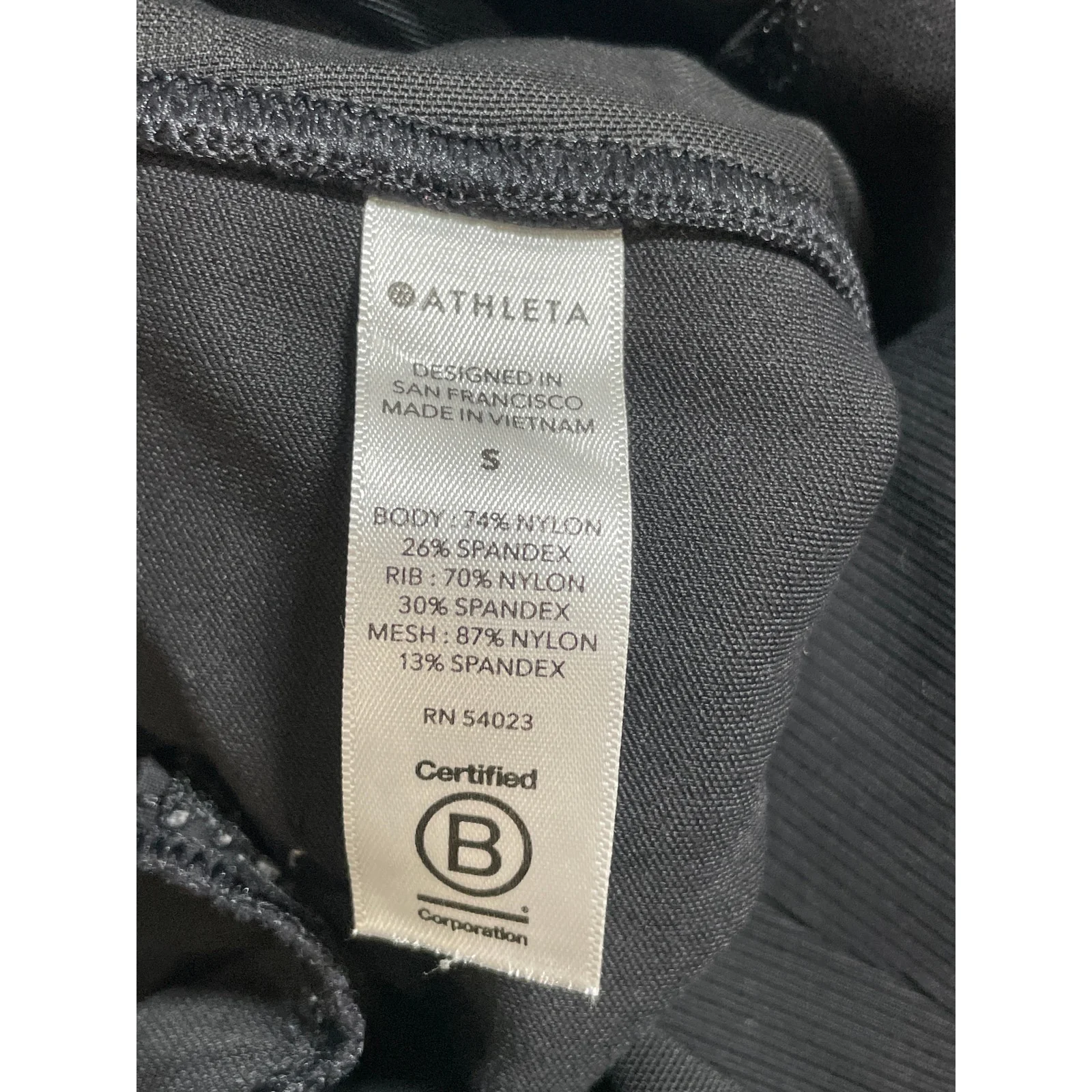 Athleta Women's Black High Rise Yoga Athletic Activewear Trousers Jogger Pants S - Image 5