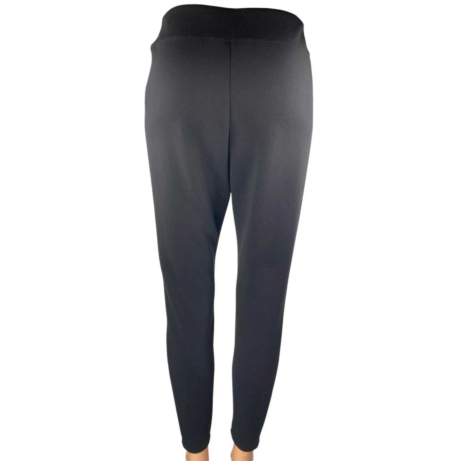AX Armani Exchange Women's Black Logo High Rise Leggings Sweat Pants Size S - Image 3