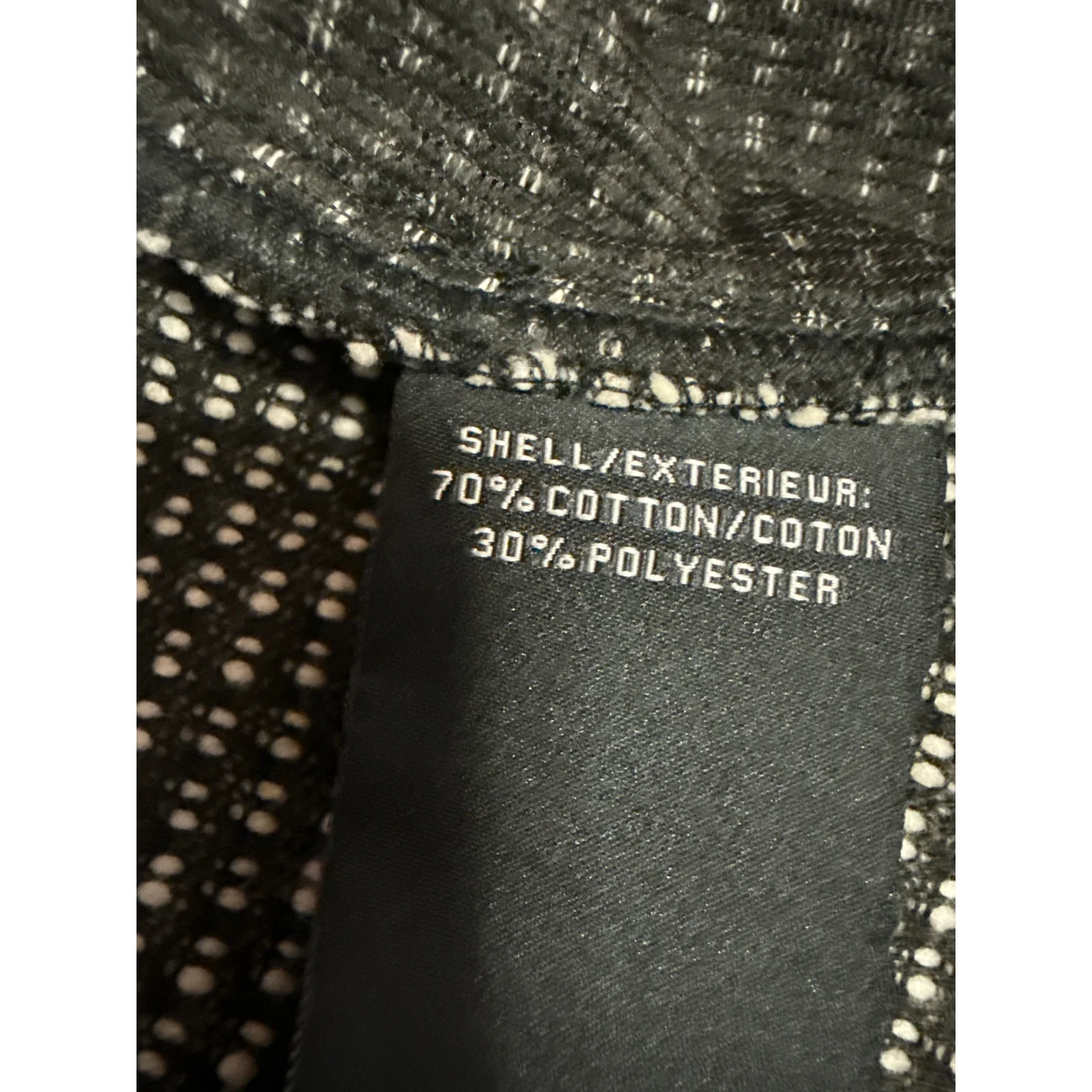 Bagatelle Gray Metallic Tweed Long Sleeve Open Front Fringe Blazer Coat Jacket S - Image 5