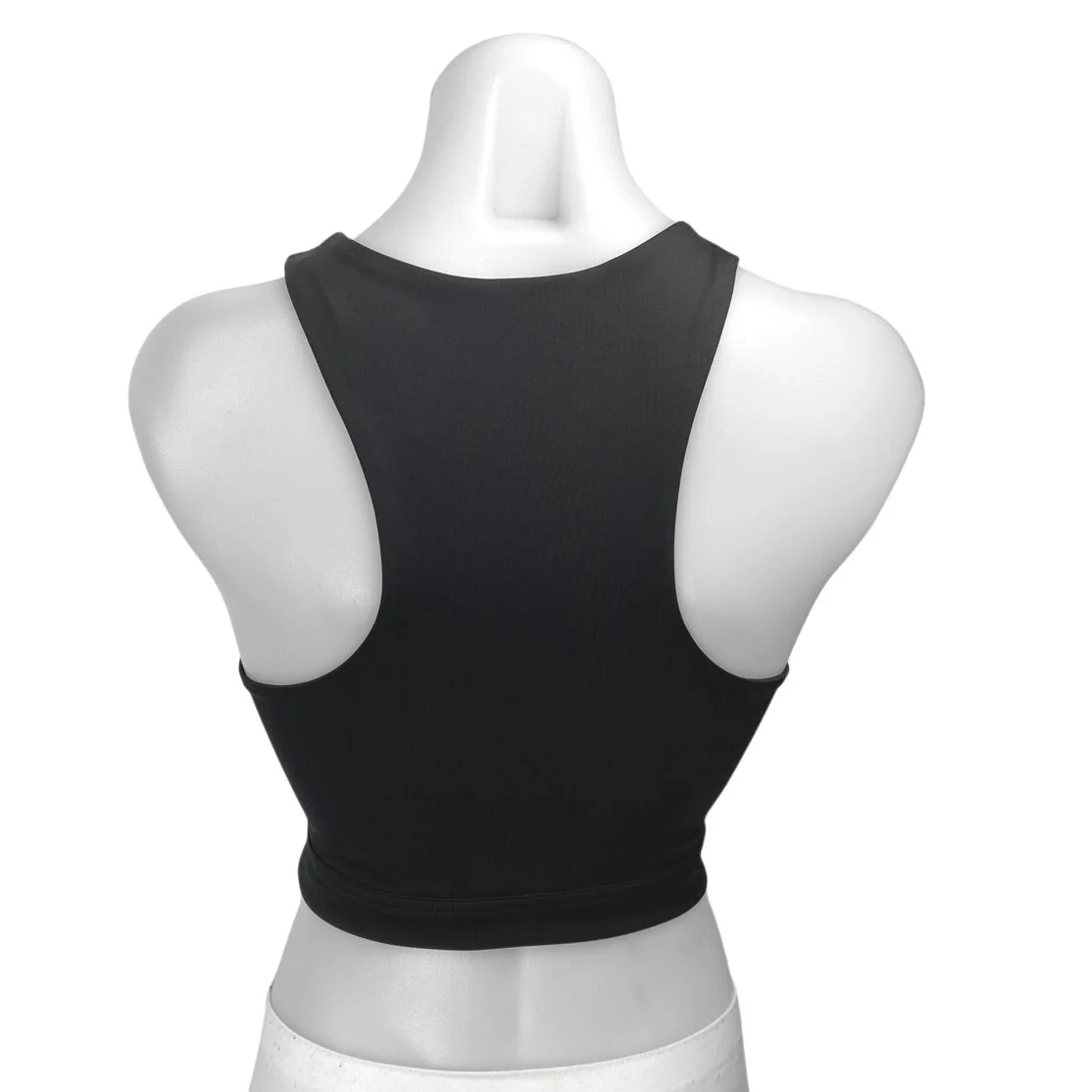Banana Republic Black Sleeveless Racerback Yoga Tank Athletic Crop Top Size XS - Image 2