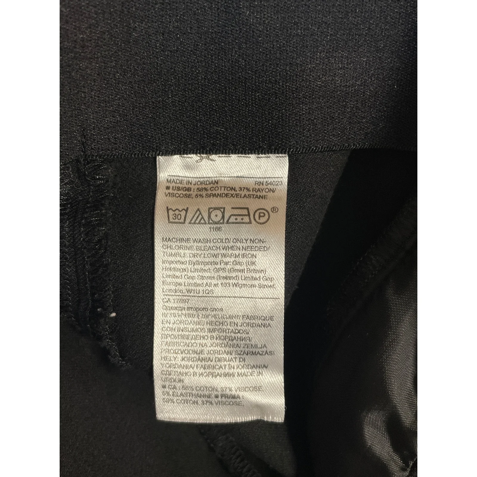 Banana Republic Black Sloan Skinny Yoga Gym Athletic Activewear Leggings Pants 2 - Image 6
