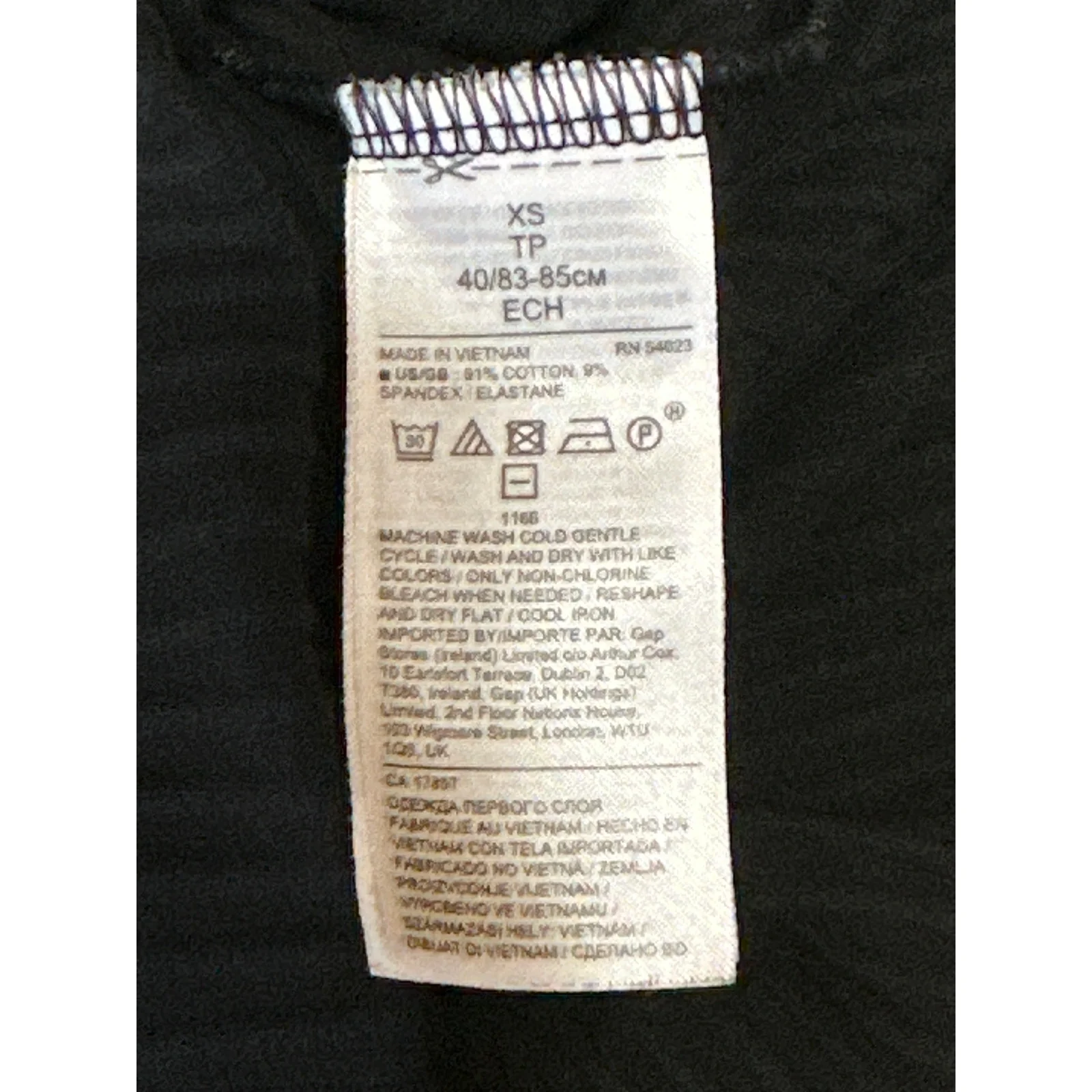 Banana Republic Heritage Black Sleeveless Knit Henley Bodycon Midi Dress XS - Image 4