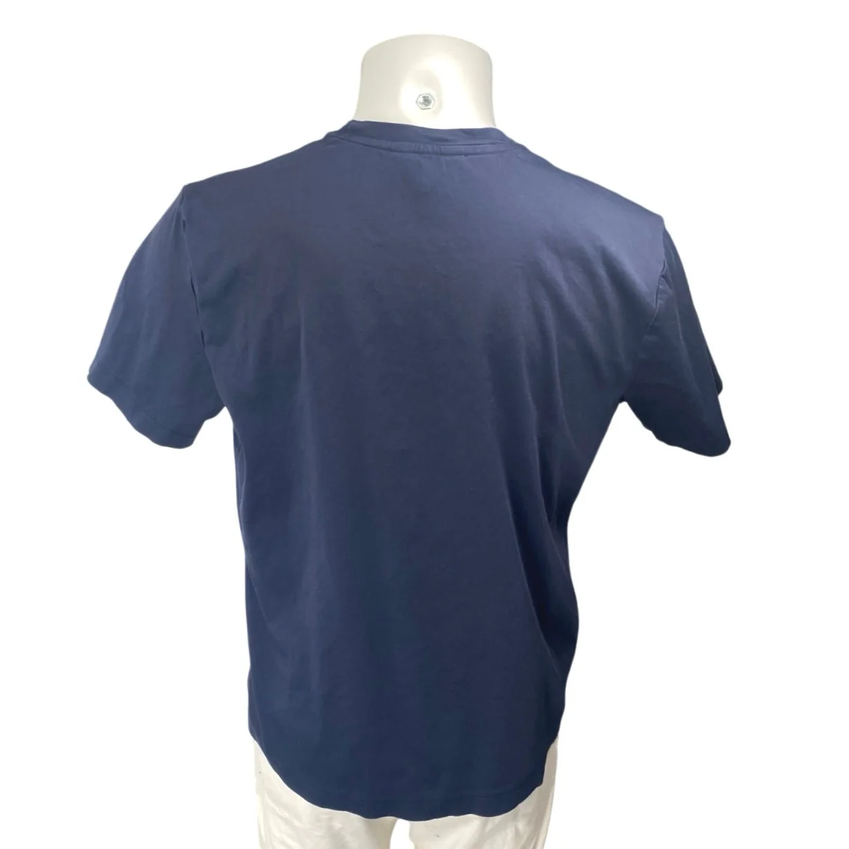 Banana Republic Luxe Touch Performance Men's Blue Short Sleeve Tee T-shirt Top L - Image 2