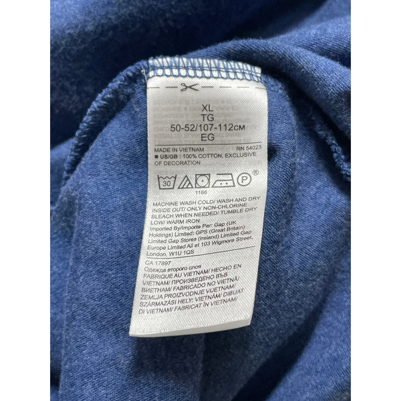 Banana Republic Luxury Touch Men's Blue Short Sleeve Golf Polo Shirt Top Size XL - Image 6