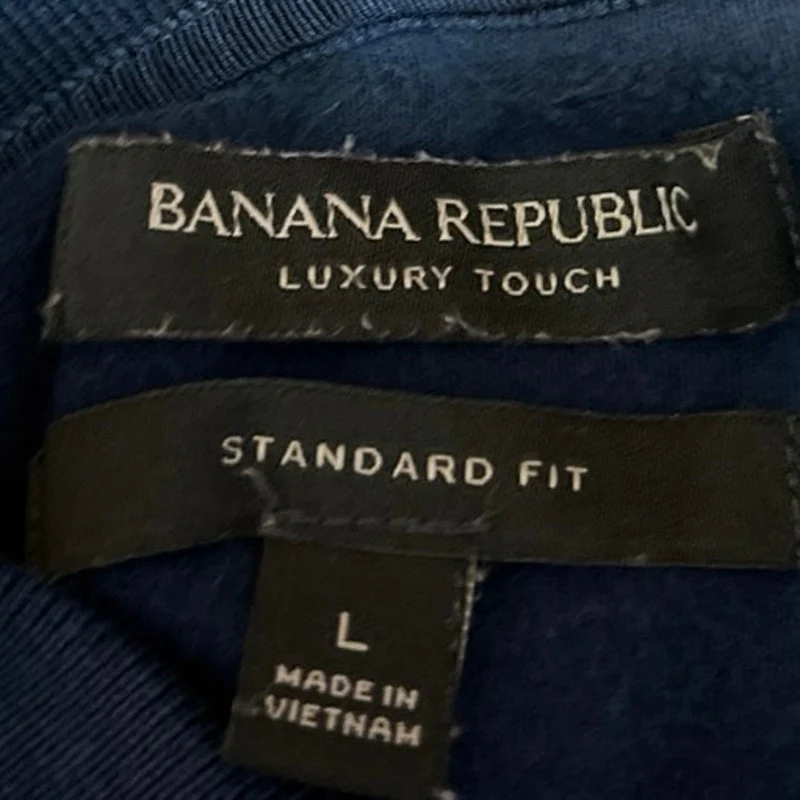 Banana Republic Luxury Touch Men's Red Short Sleeve Collar Polo Shirt Top Size L - Image 3