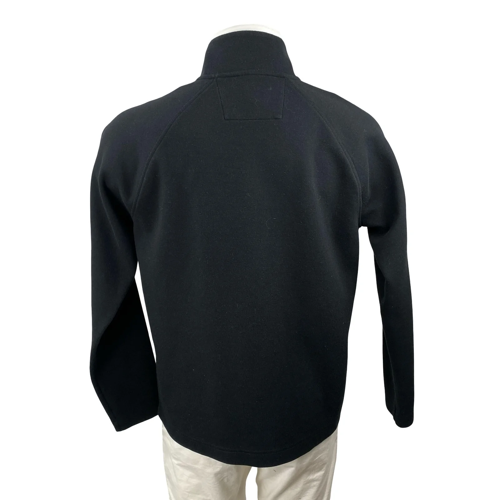 Banana Republic Men's Black Long Sleeve Full Zip Sweater Sweatshirt Top Size L - Image 4