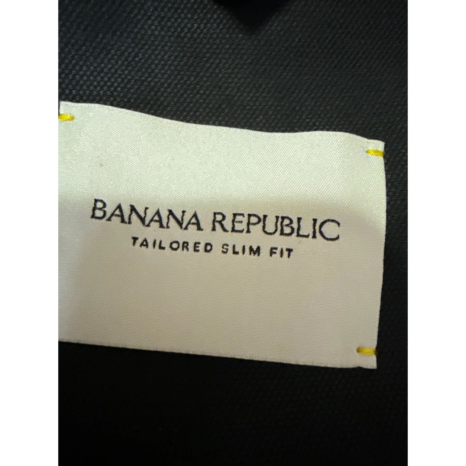 Banana Republic Reda Flexo Men's Black Wool One Button Blazer Coat Jacket Sz 42 - Image 4