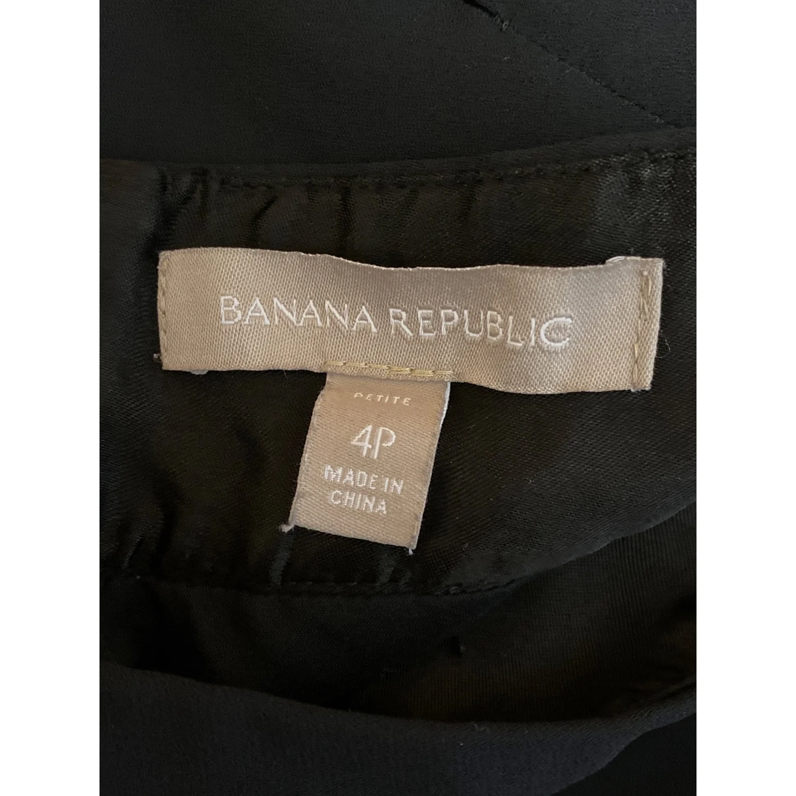 Banana Republic Womens Black Pleated High Rise Mini Skater Flare A-Line Skirt 4P - Image 5