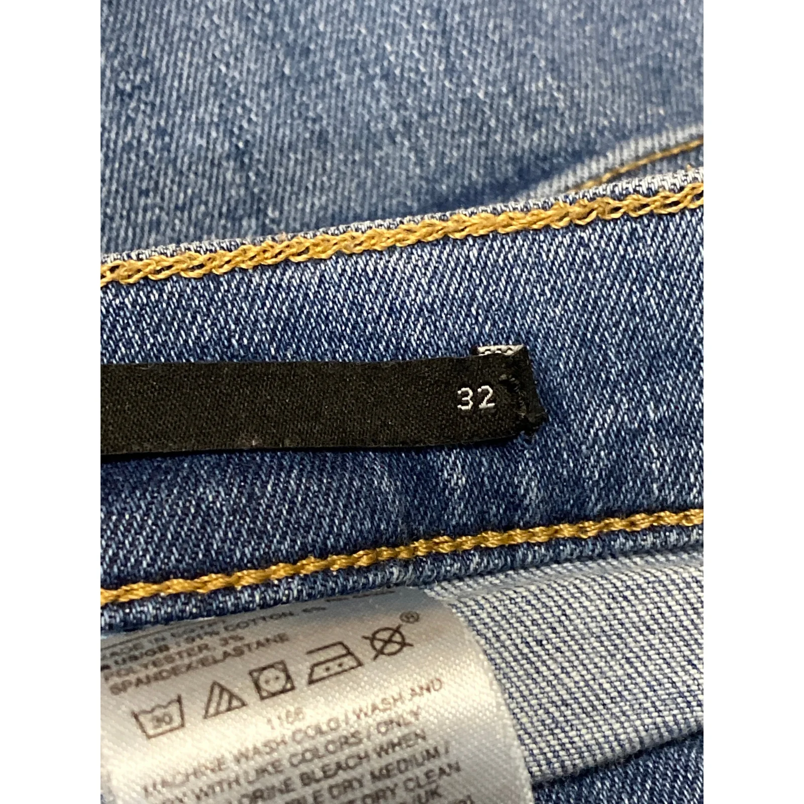 Banana Republic Women's Blue Medium Wash High Rise Skinny Denim Jeans Size 32 - Image 5