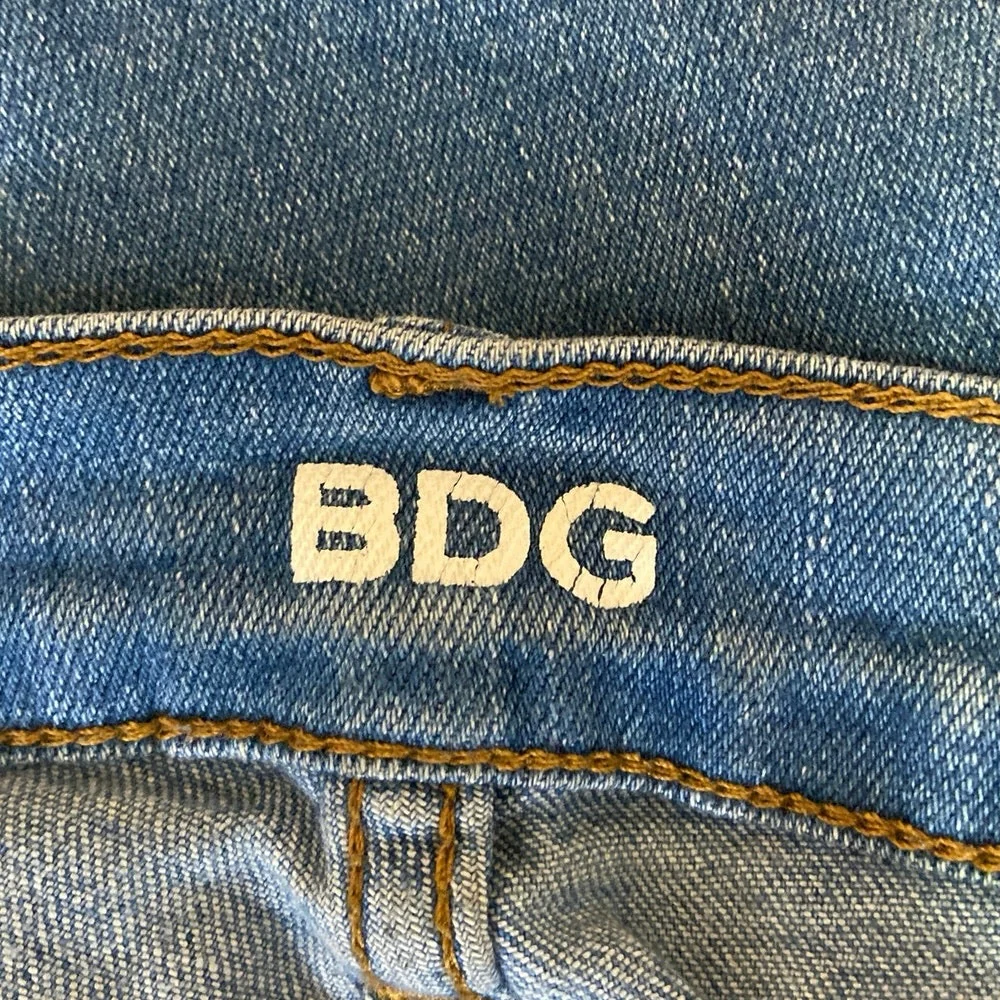 BDG Urban Outfitters Blue Twig Mid Rise Ankle Skinny Medium Wash Denim Jeans 26 - Image 5