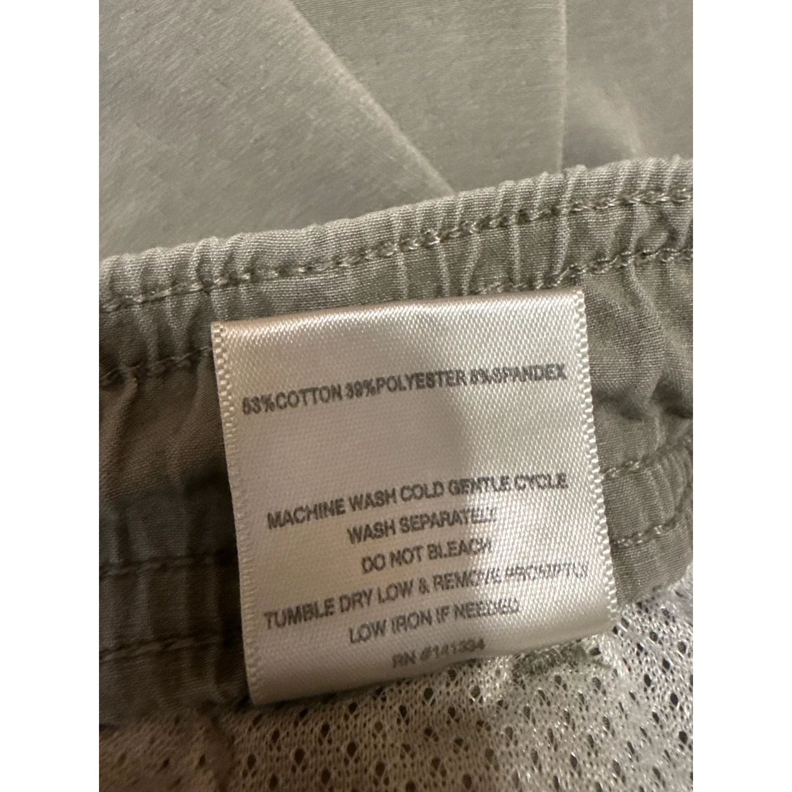 Bearbottom Men's Gray Drawstring Tapered Leg Utility Jogger Sweat Pants Size L - Image 5