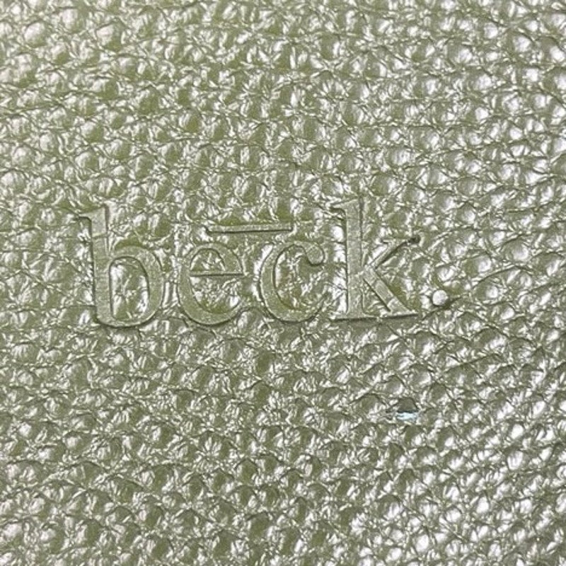 Beck Green Leather The Booty Call Overnighter Classic Beach Zip Handbag Tote Bag - Image 3