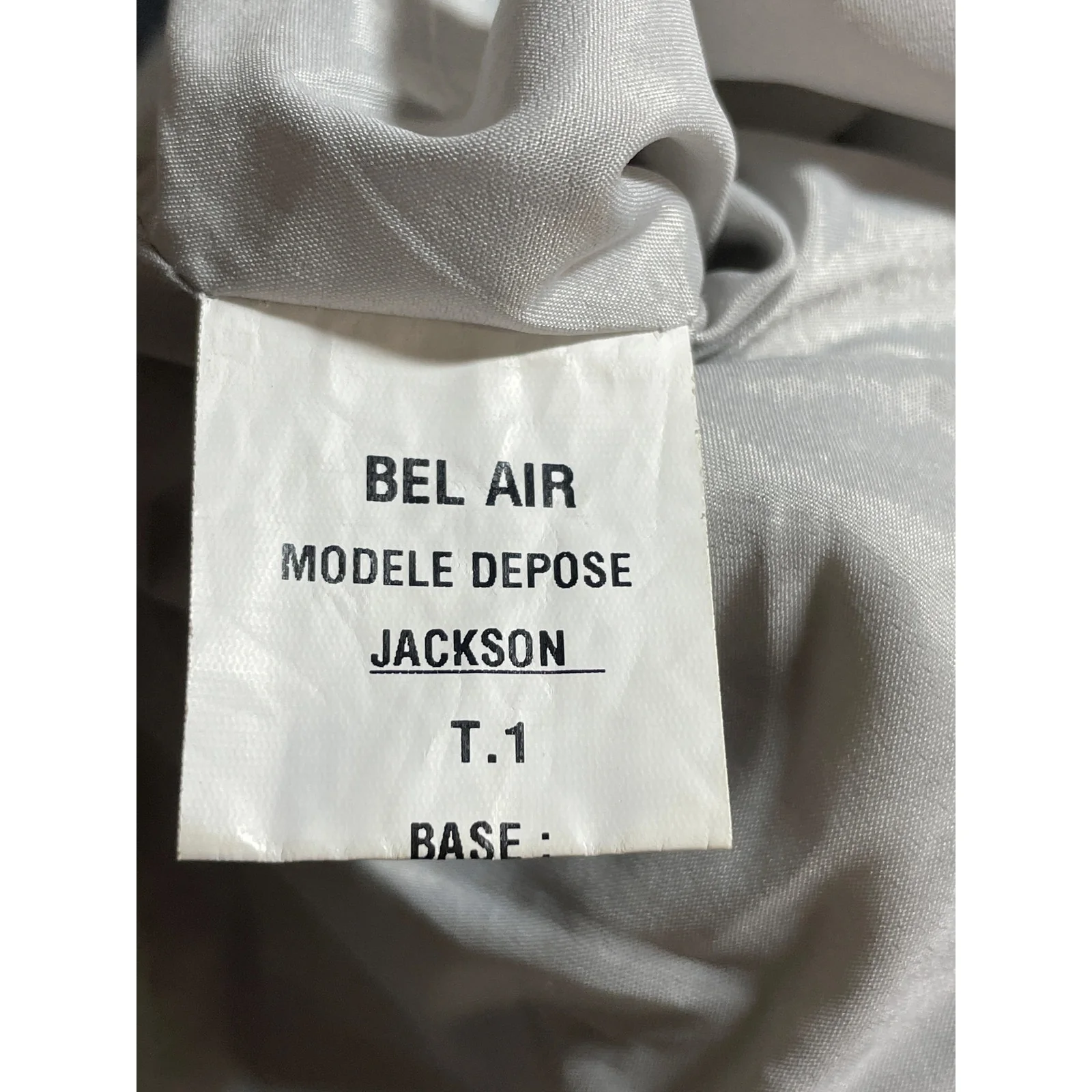 Bel Air Jackson Women's Silver Metallic High Waisted Pencil Mini Skirt Size S/M - Image 7