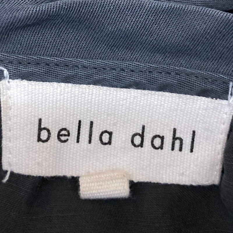 Bella Dahl Women's Black Short Sleeve Loose Basic V Neck T Shirt Tee Top Size S - Image 3