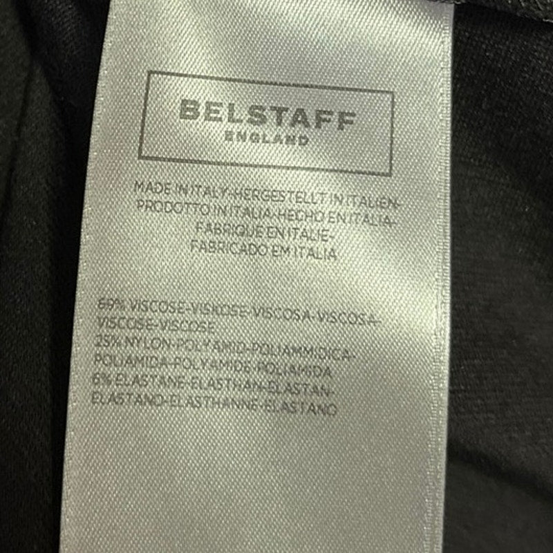 Belstaff Women's Black Long Sleeve Zip Shoulder Mini Fit & Flare Dress Size 8 - Image 6