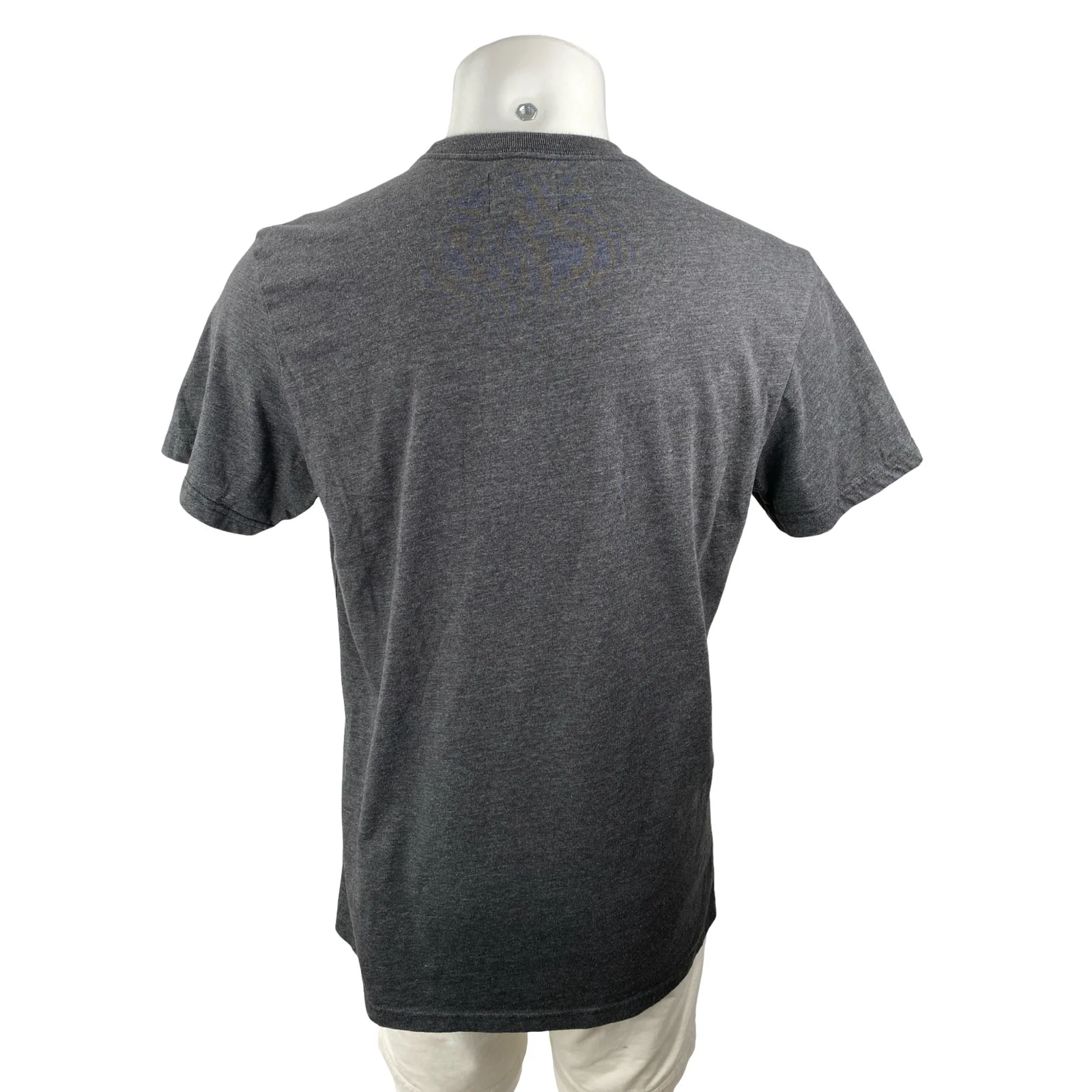 Billabong Men's Black Gray Short Sleeve Crew Neck Basic T Shirt Tee Top Size M - Image 4
