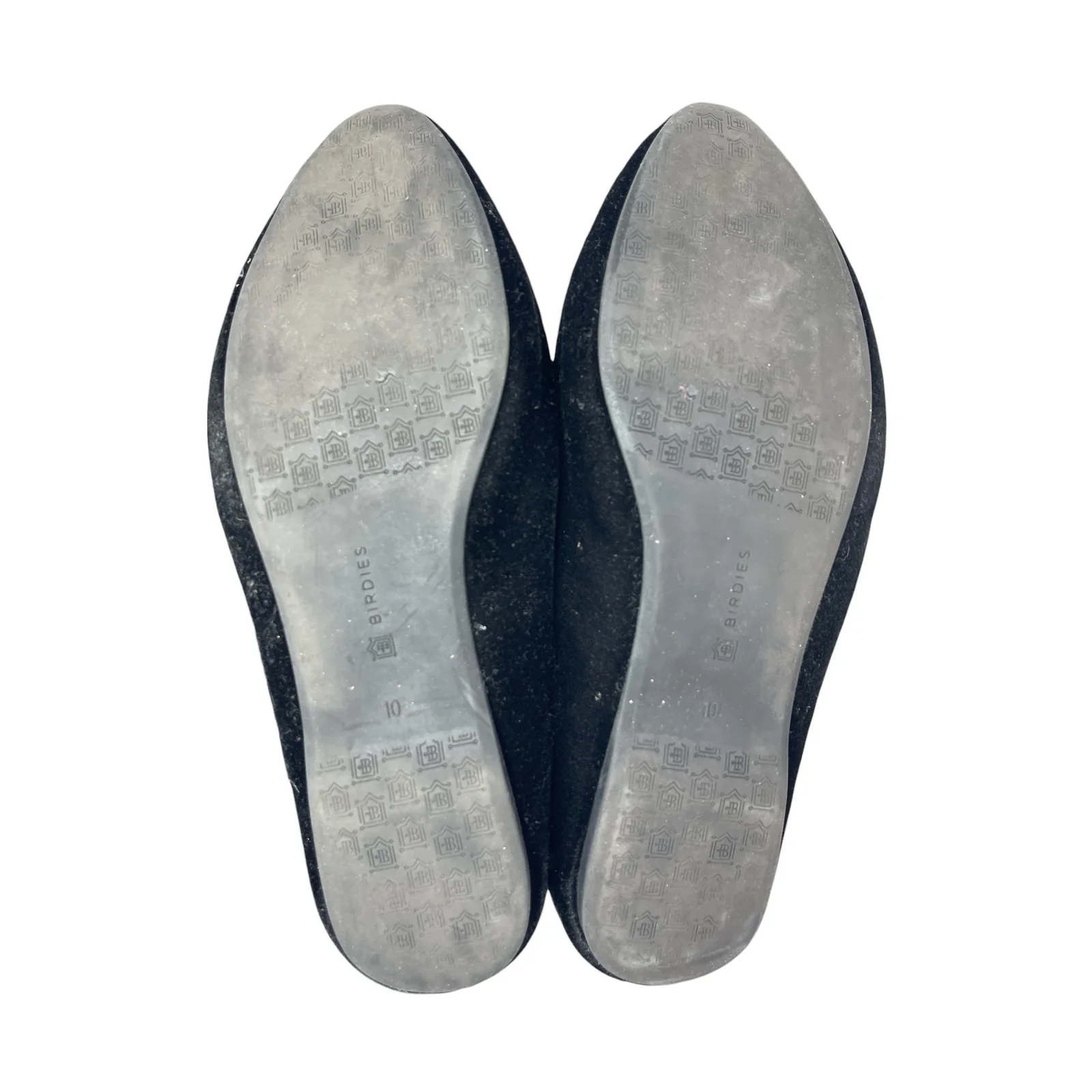 Birdies The Starling Black Velvet Pointed Toe Slip On Flats Loafers Shoes Sz 10 - Image 4