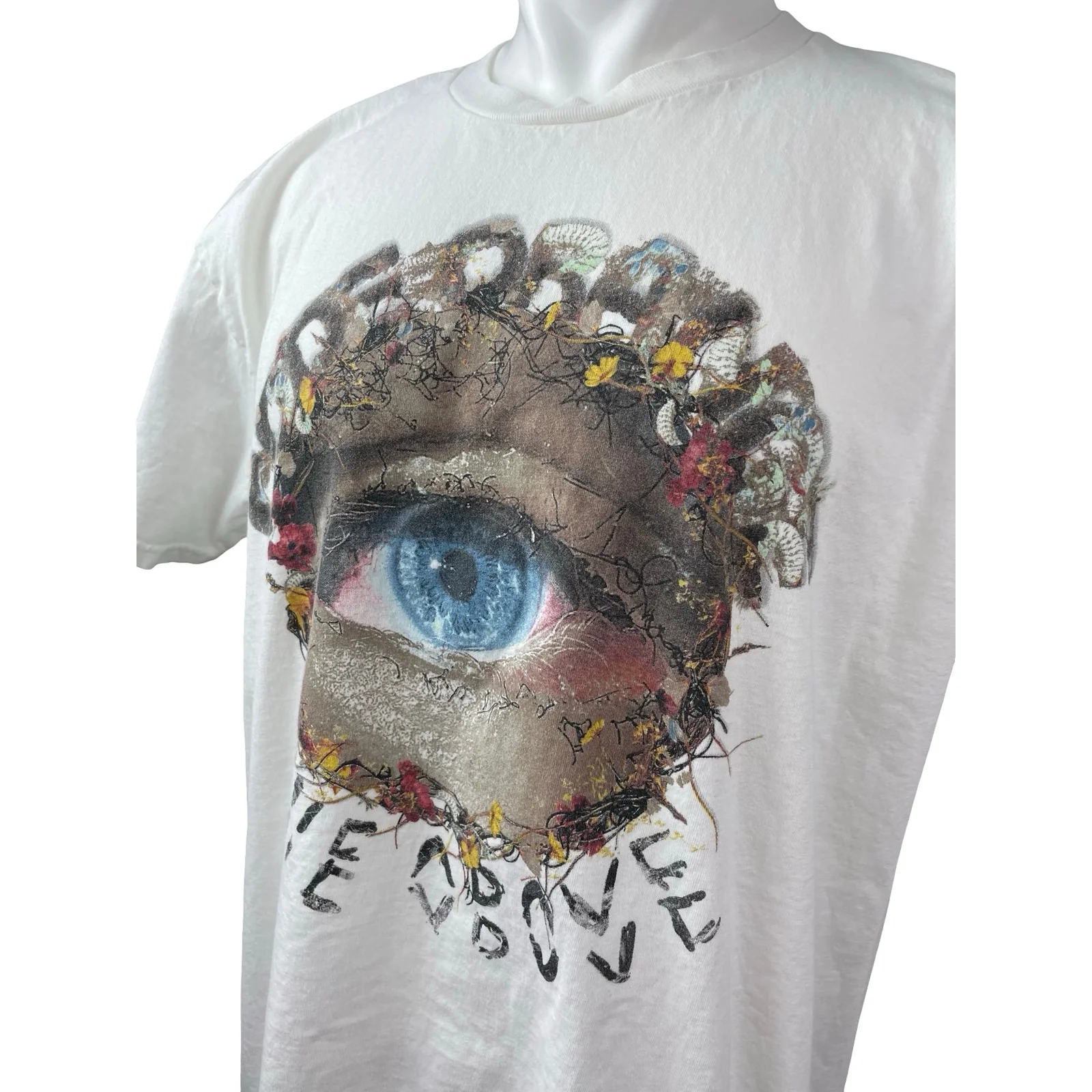 Blue Grape Men's White Code Orange The Above Exclusive Band T Shirt Tee Top XL - Image 2