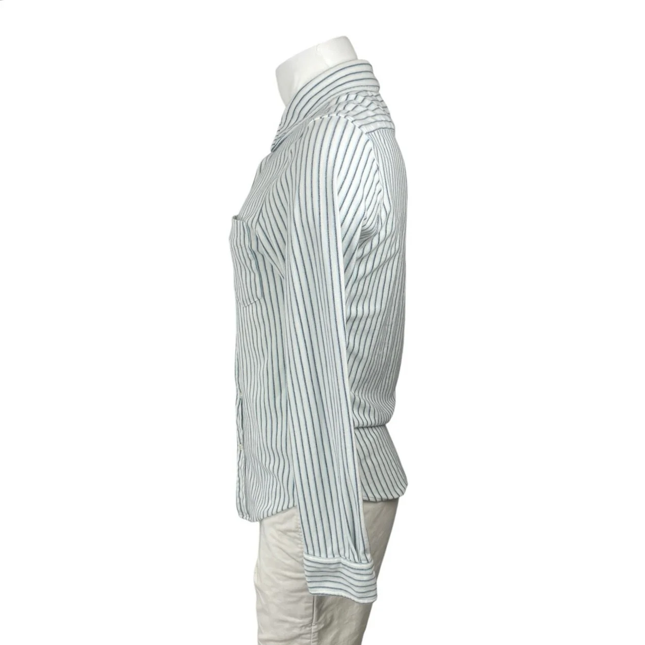 Bonobos Stretch Everyday Striped Collared Long Sleeve Button Down Shirt Top Sz M - Image 2