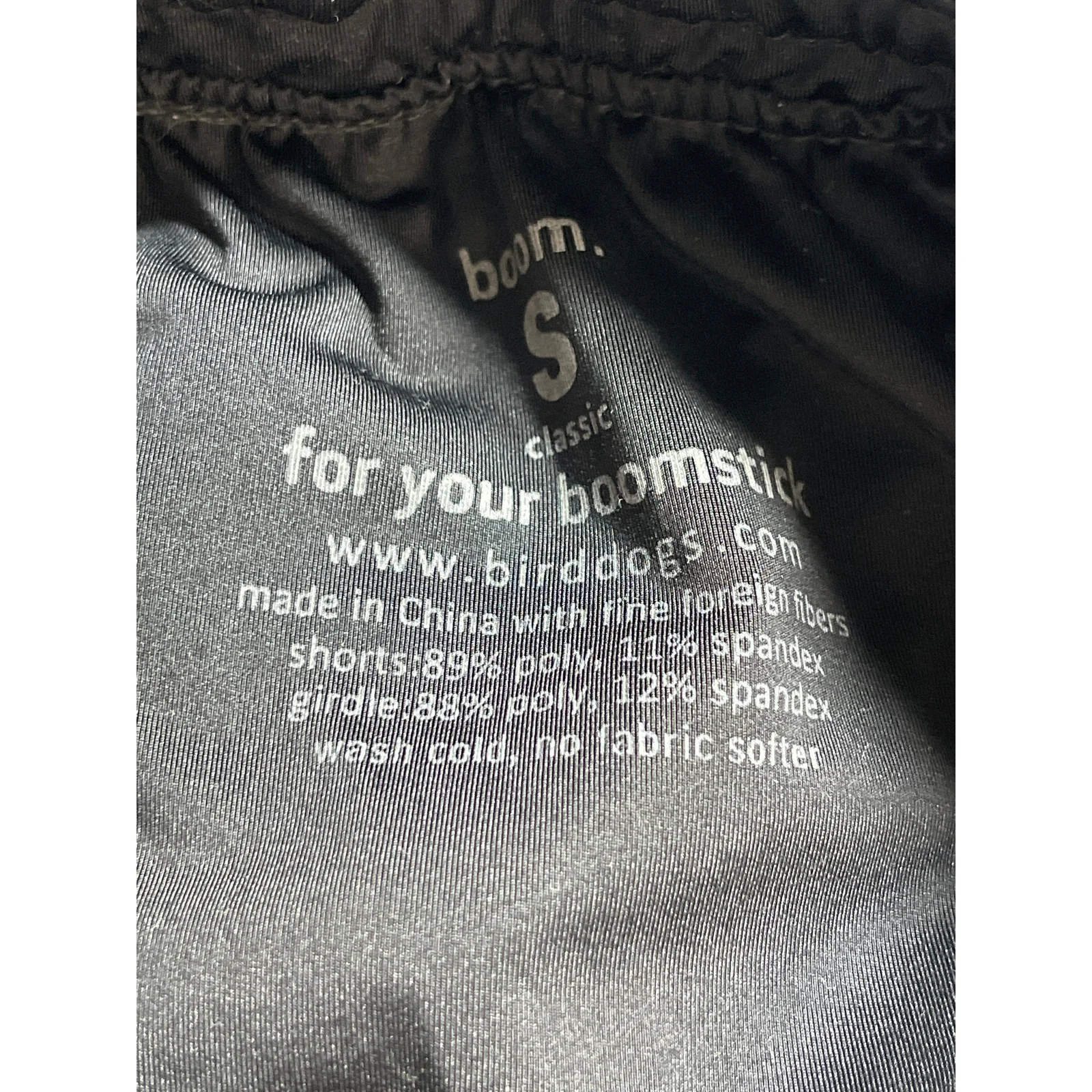 boom. Men's Gray Pull On Yoga Workout Running Gym Athletic Mini Shorts Size S - Image 5