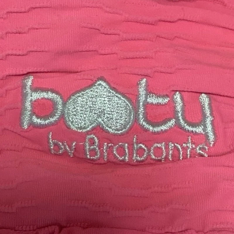 Booty by Brabants Women's Pink Mid Rise Pull On Athletic Yoga Leggings Size S - Image 4