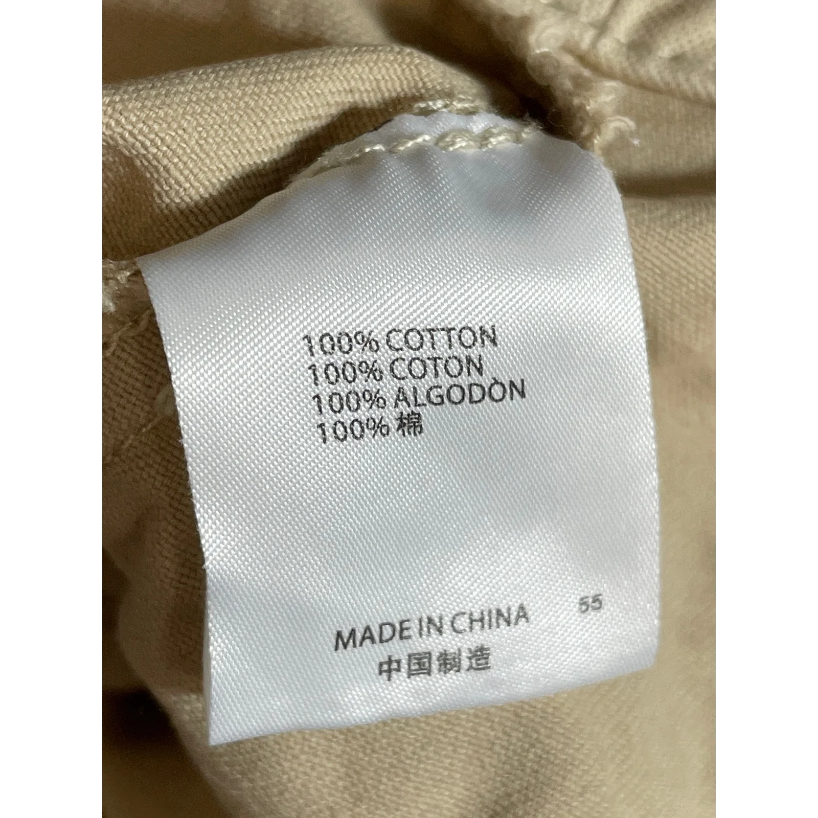 Brandy Melville Women's Khaki High Waisted Mini Straight Cargo Skort Skirt 2-4 - Image 7
