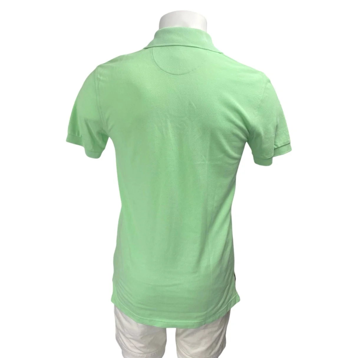 Brooks Brothers Men's Green Slim Fit Logo Short Sleeve Polo Shirt Top Size S - Image 2