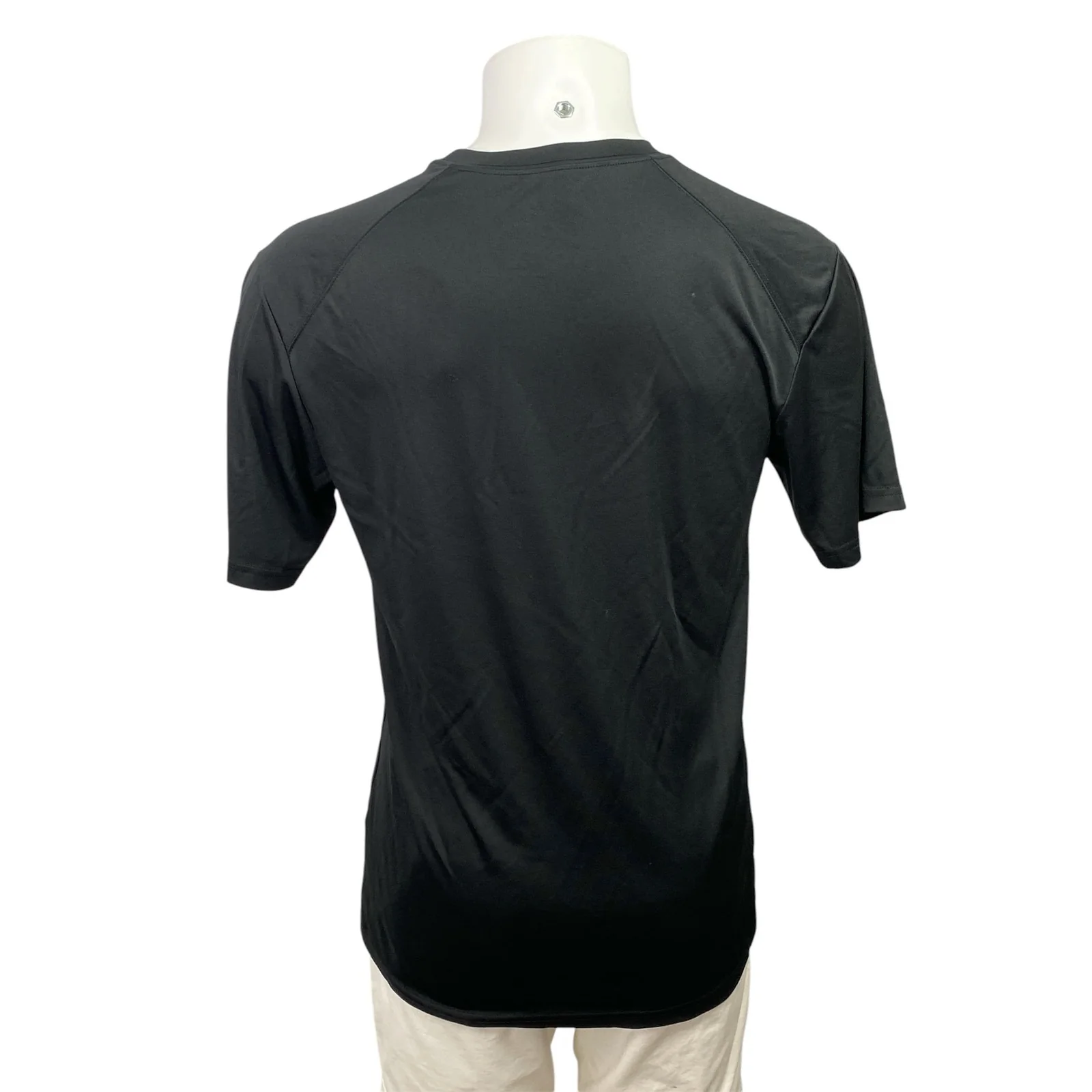 BSN Sport University of Rhode Island URI Hockey Mens Black T Shirt Tee Top Sz M - Image 3