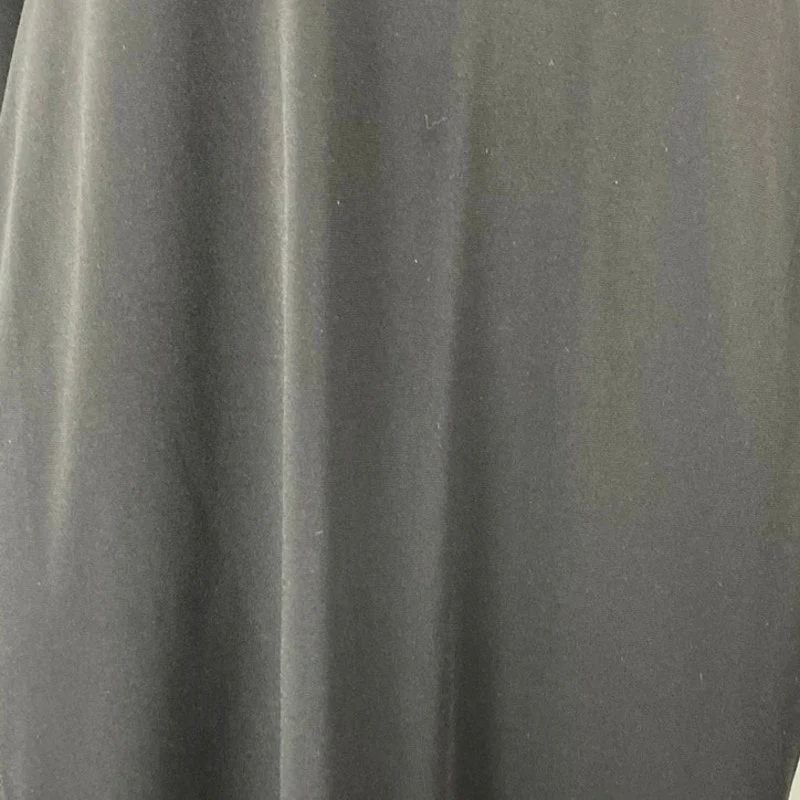 Calvin Klein Black Bell Sleeve Round Neck Stretch Cocktail Mini Sheath Dress L - Image 2