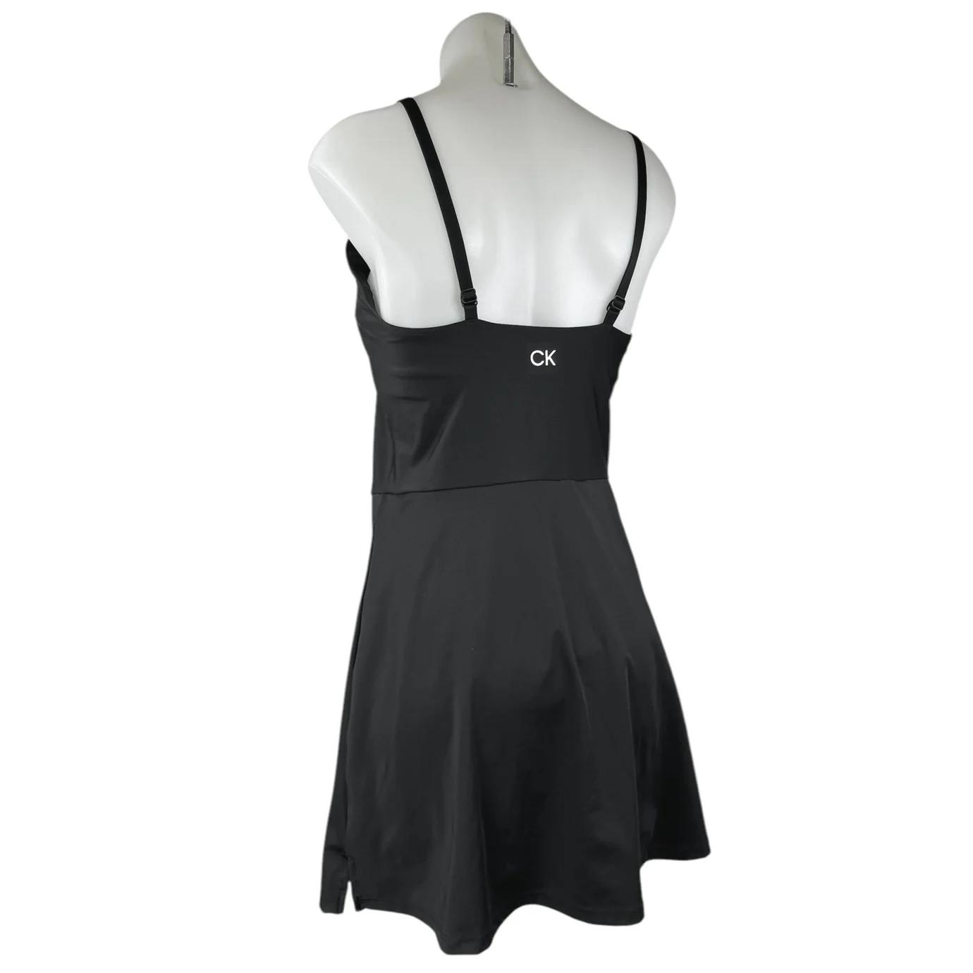 Calvin Klein Performance Black Sleeveless Stretch Activewear Mini A-line Dress M - Image 2
