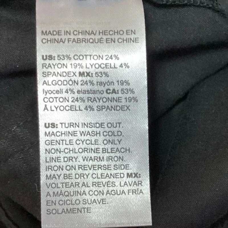 Chico's Black Coated Skinny Leg High Rise Stretch Jeggings Jeans Pants Size 6 - Image 5