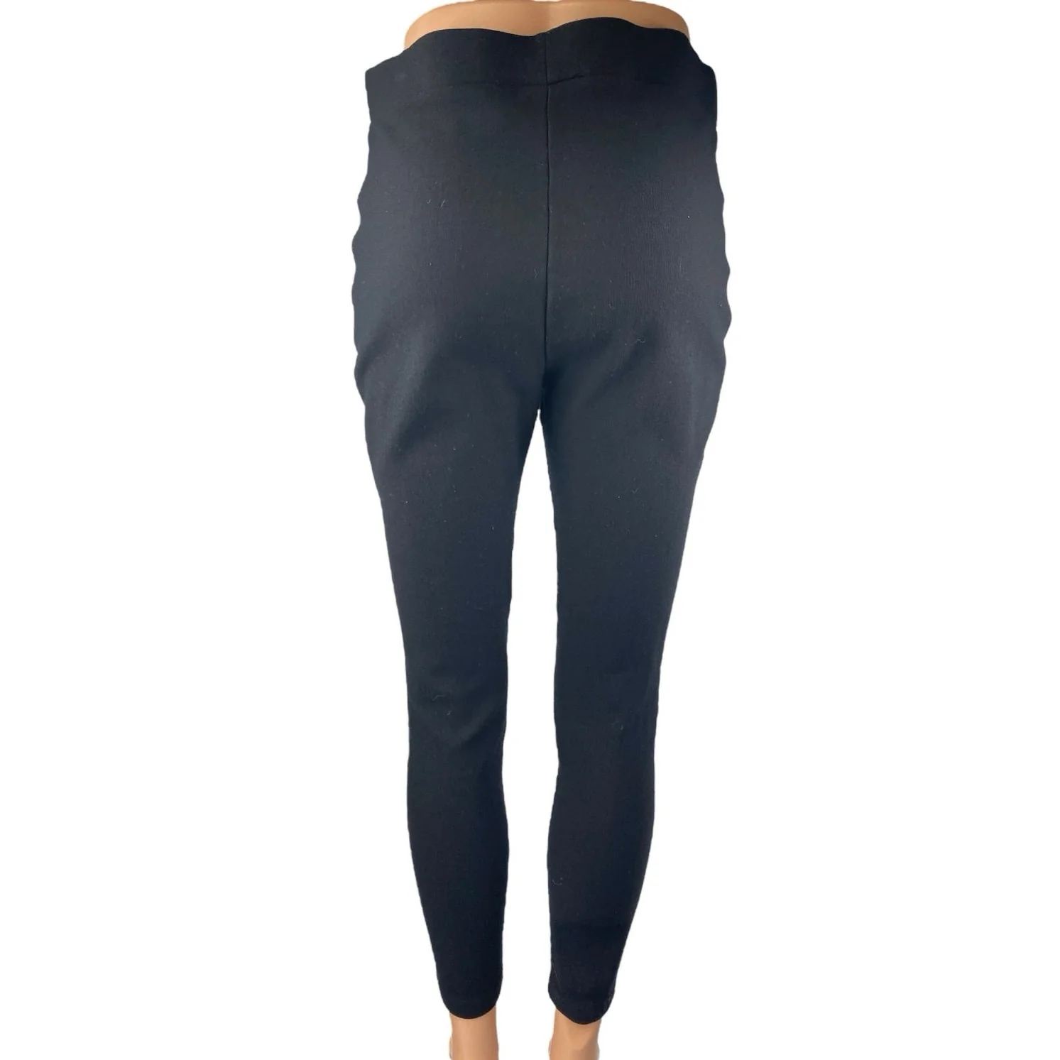 Chico's Women's Black High Rise Skinny Leggings Trousers Dress Pants Size 1 - Image 3