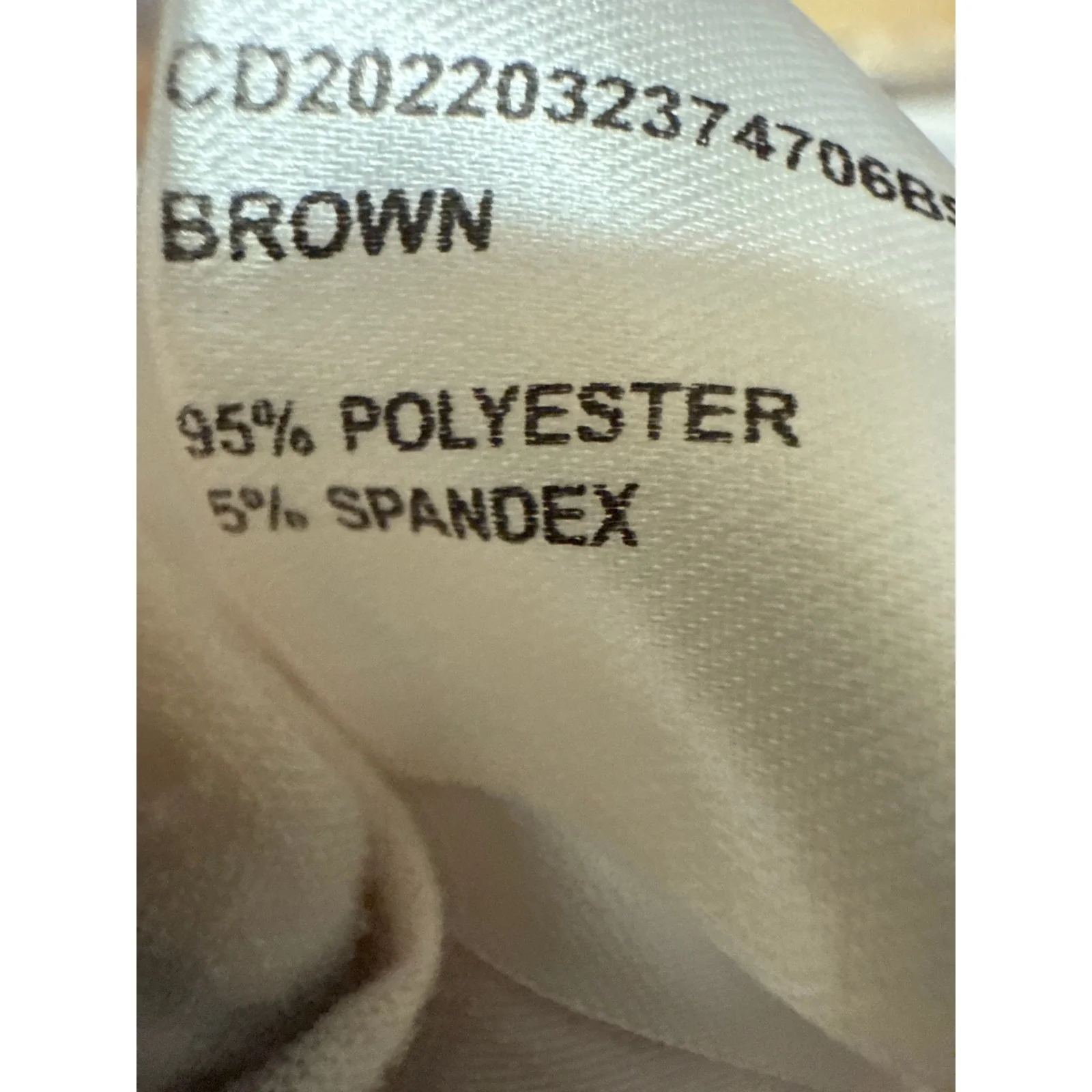 Cider Cream Brown Sleeveless Cami Camisole Tank Corset Bustier Bodysuit Top S/M - Image 5