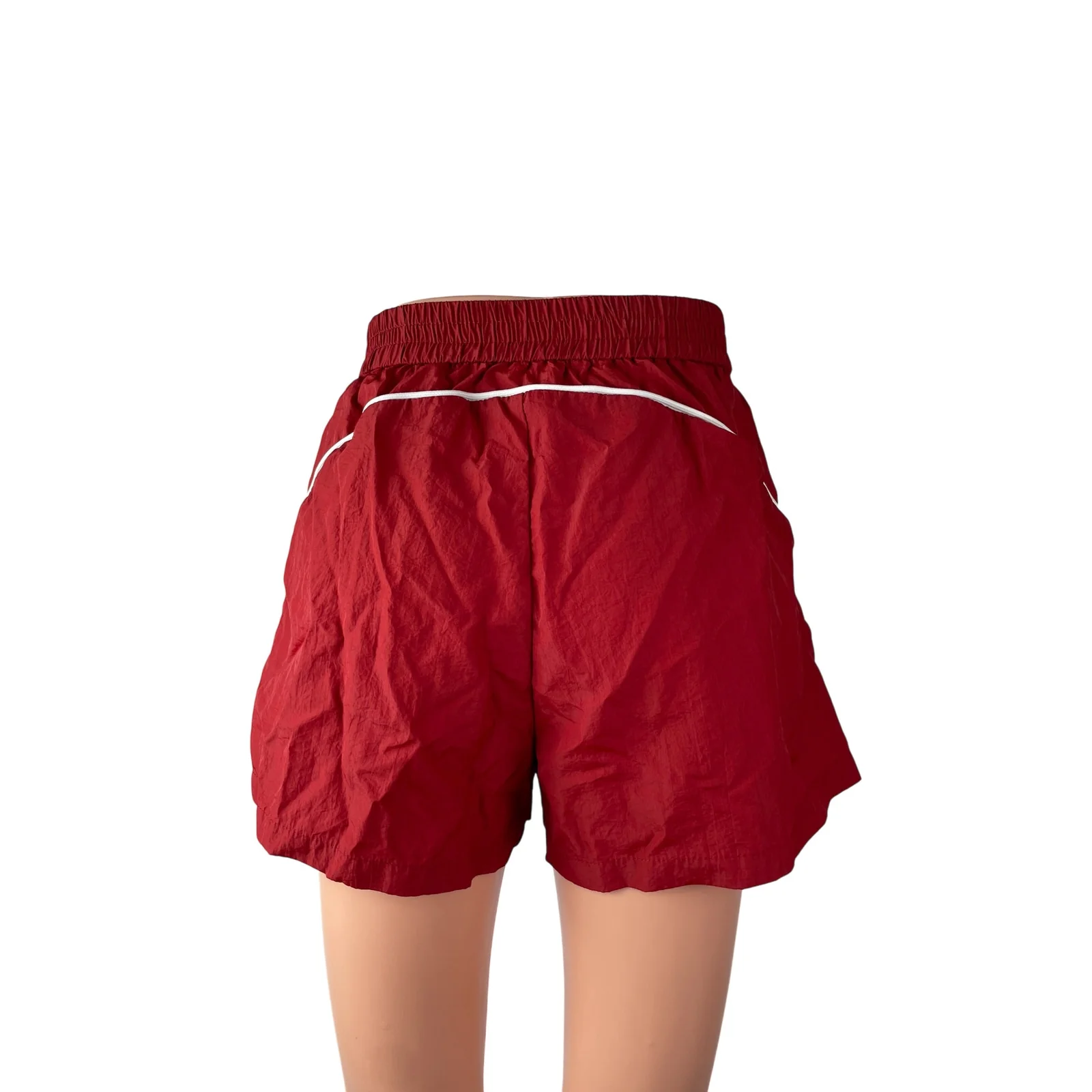 Cider Women's Red High Rise Yoga Running Workout Athletic Mini Shorts Size XS - Image 4